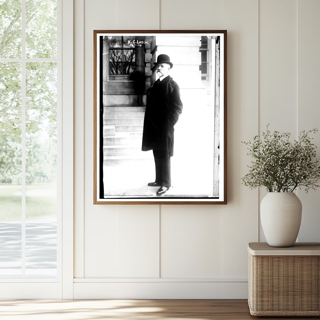 Vintage Portrait of a Renowned American Politician