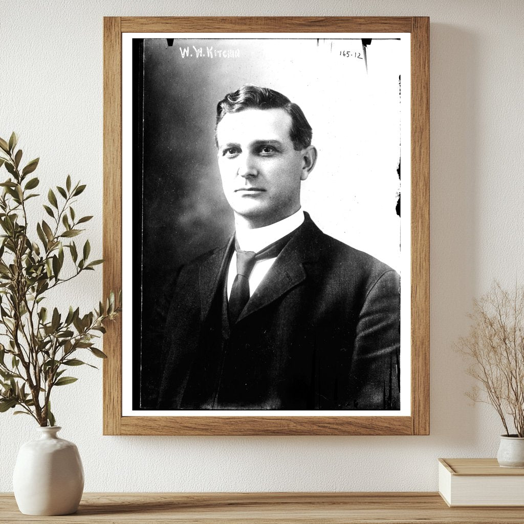 Timeless Portrait of North Carolina Statesman Kitchin