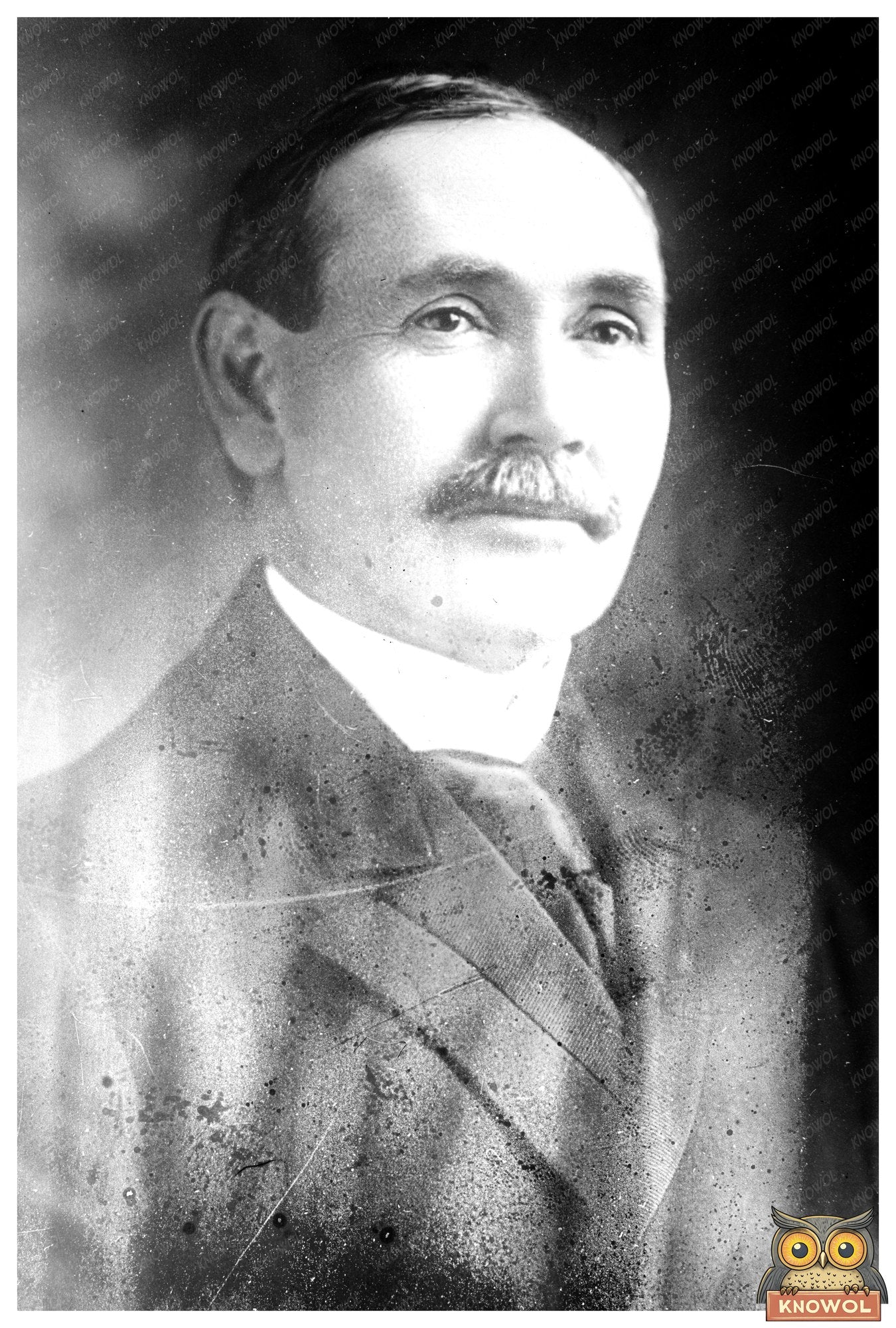 19th Century Bust of J.A. Hemenway: Businessman & Philanthro