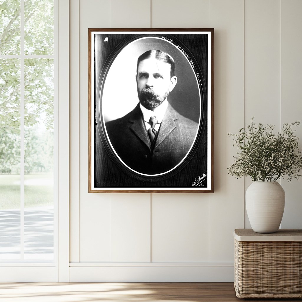 1922 Cameo Portrait of Notable Colorado Politician