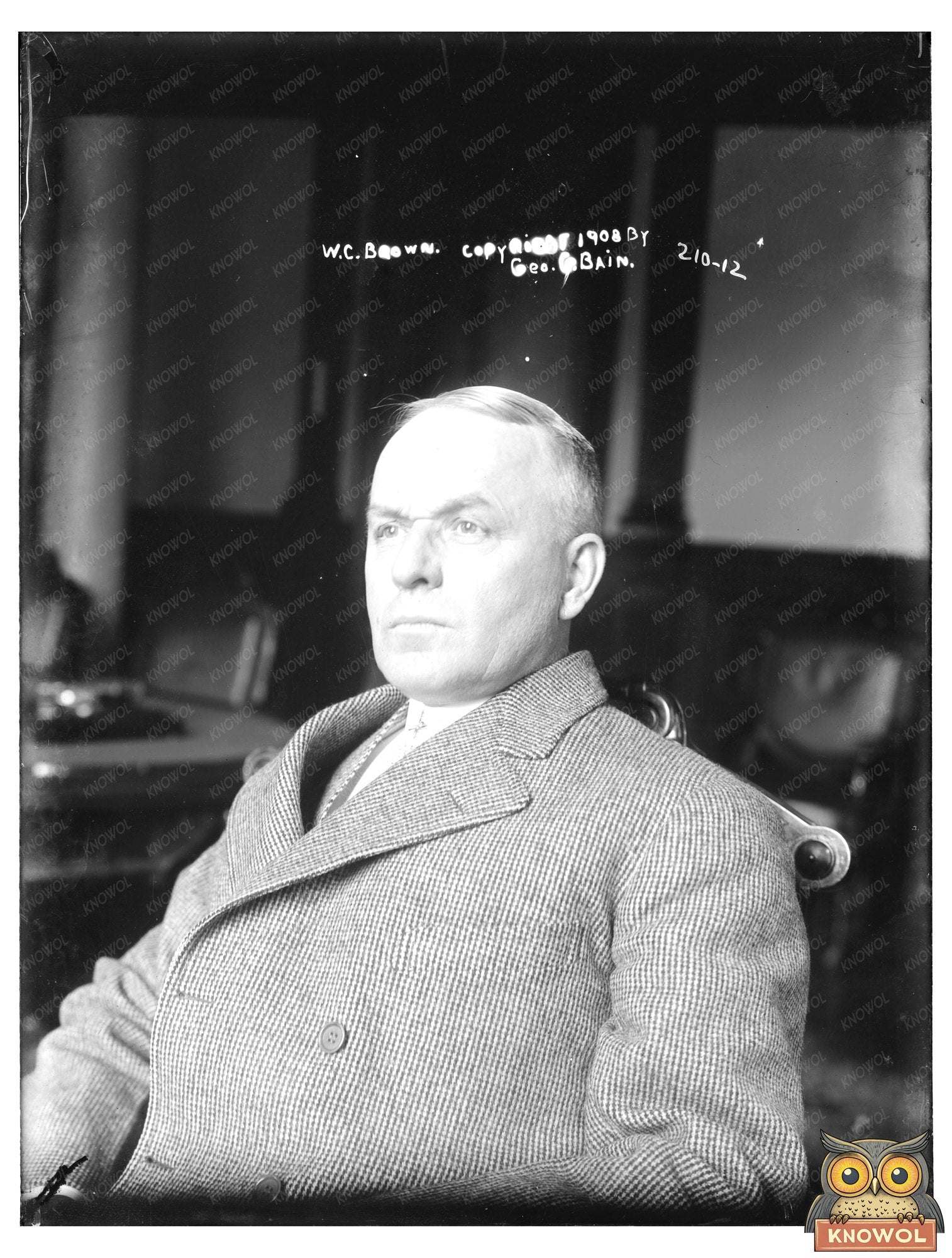 1908 Portrait of a Rail Industry Pioneer