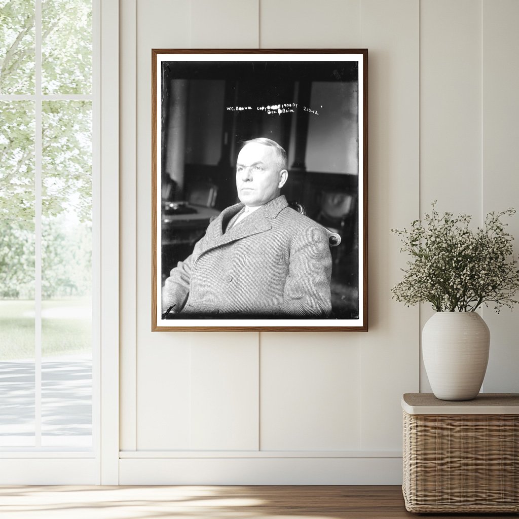 1908 Portrait of a Rail Industry Pioneer