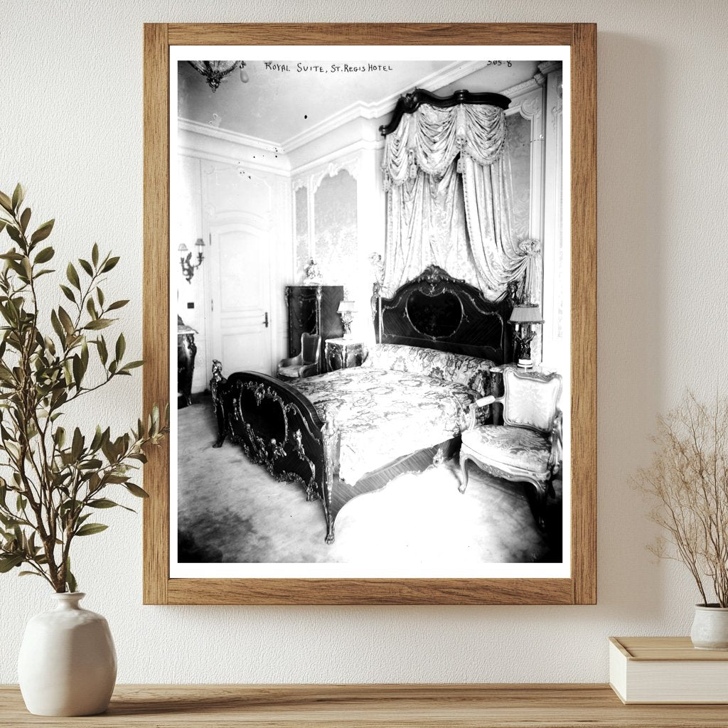 Opulent Royal Suite of St. Regis Hotel, NYC