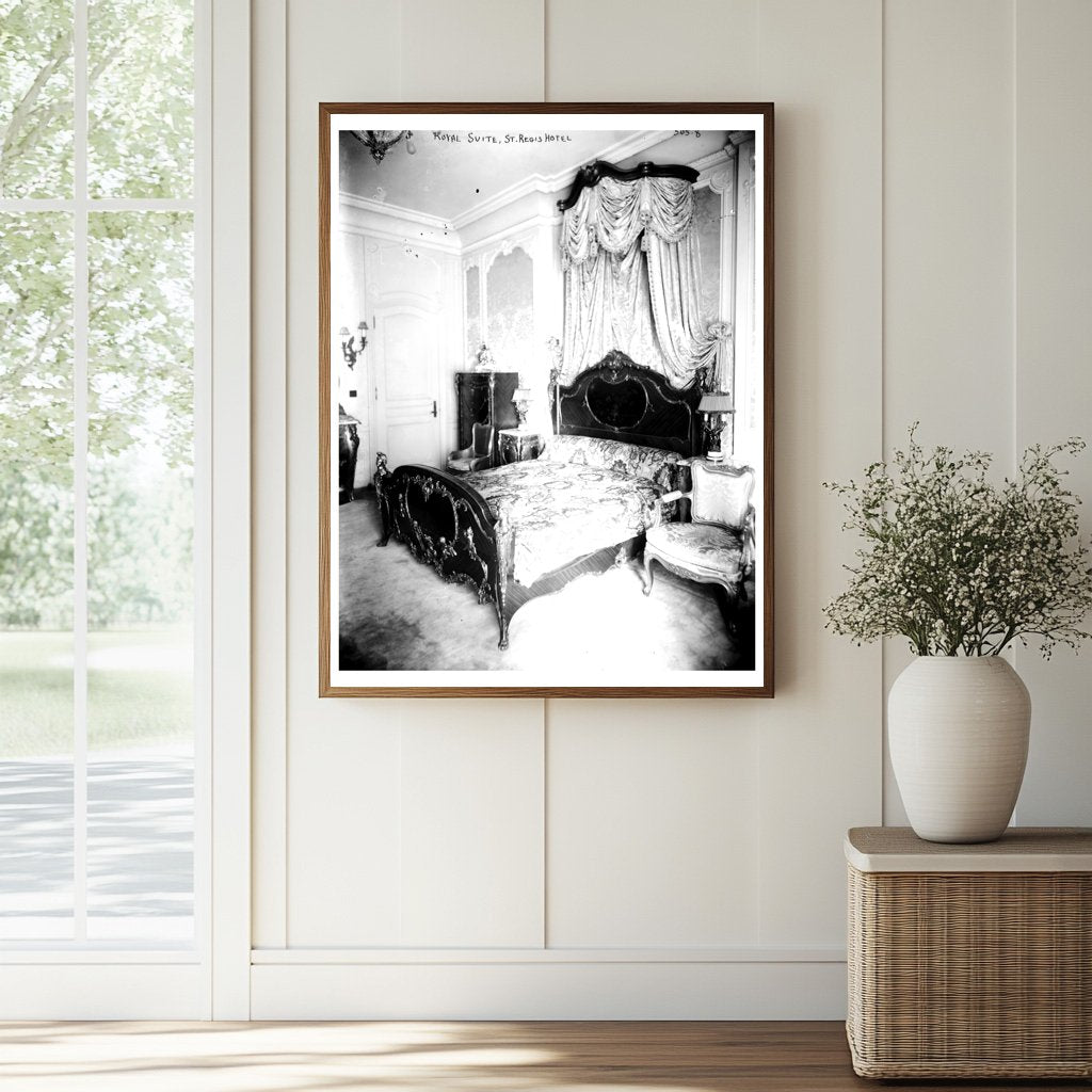 Opulent Royal Suite of St. Regis Hotel, NYC