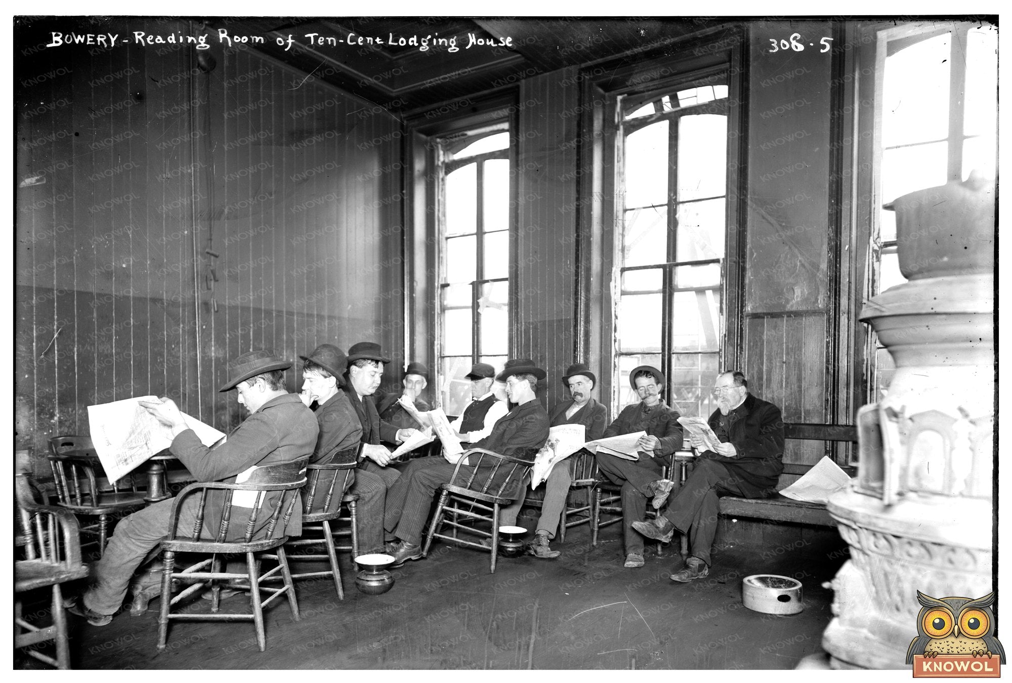 Cozy Reading Room in Historic Bowery Lodging House