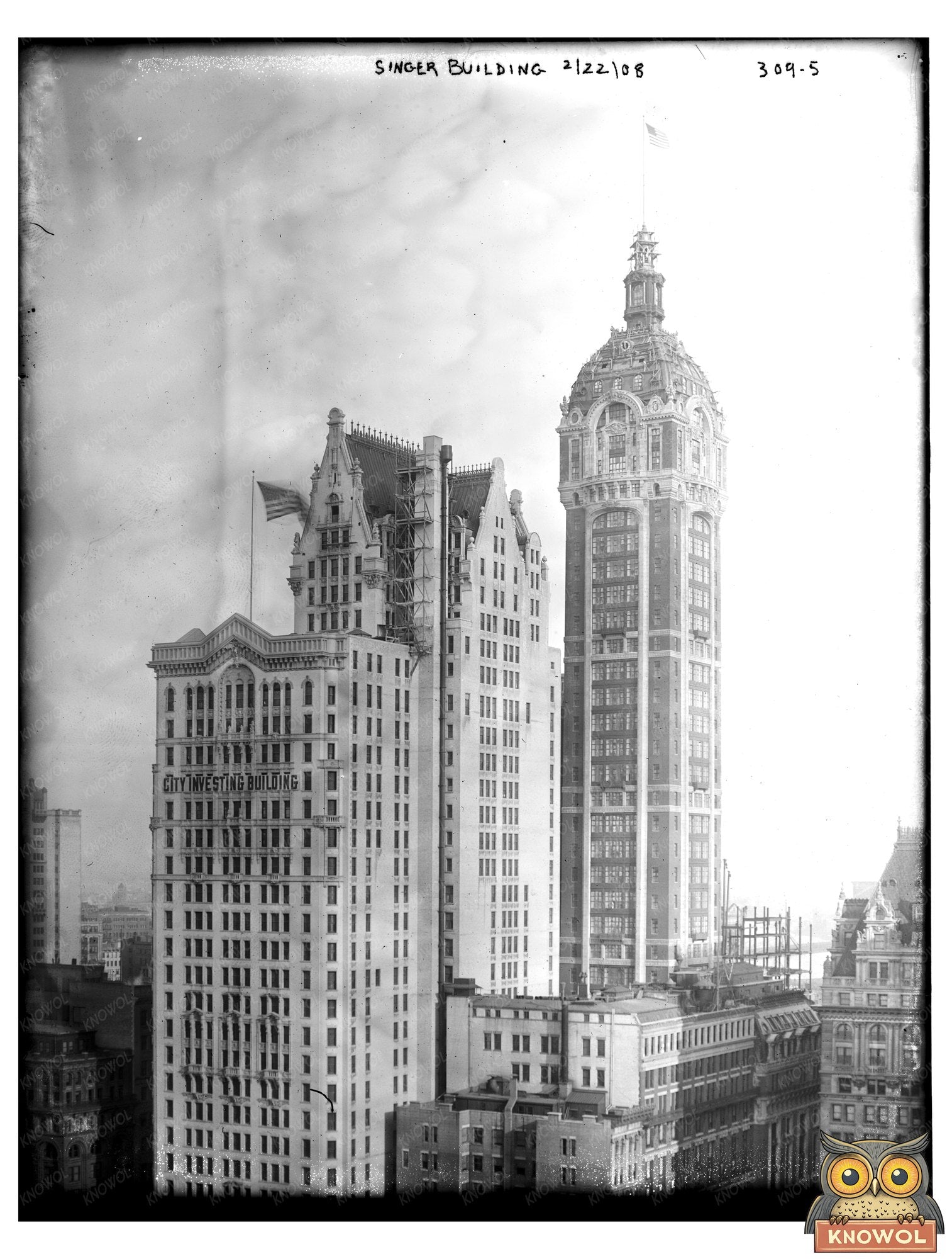 Majestic Singer Building: Iconic 1908 Skyscraper