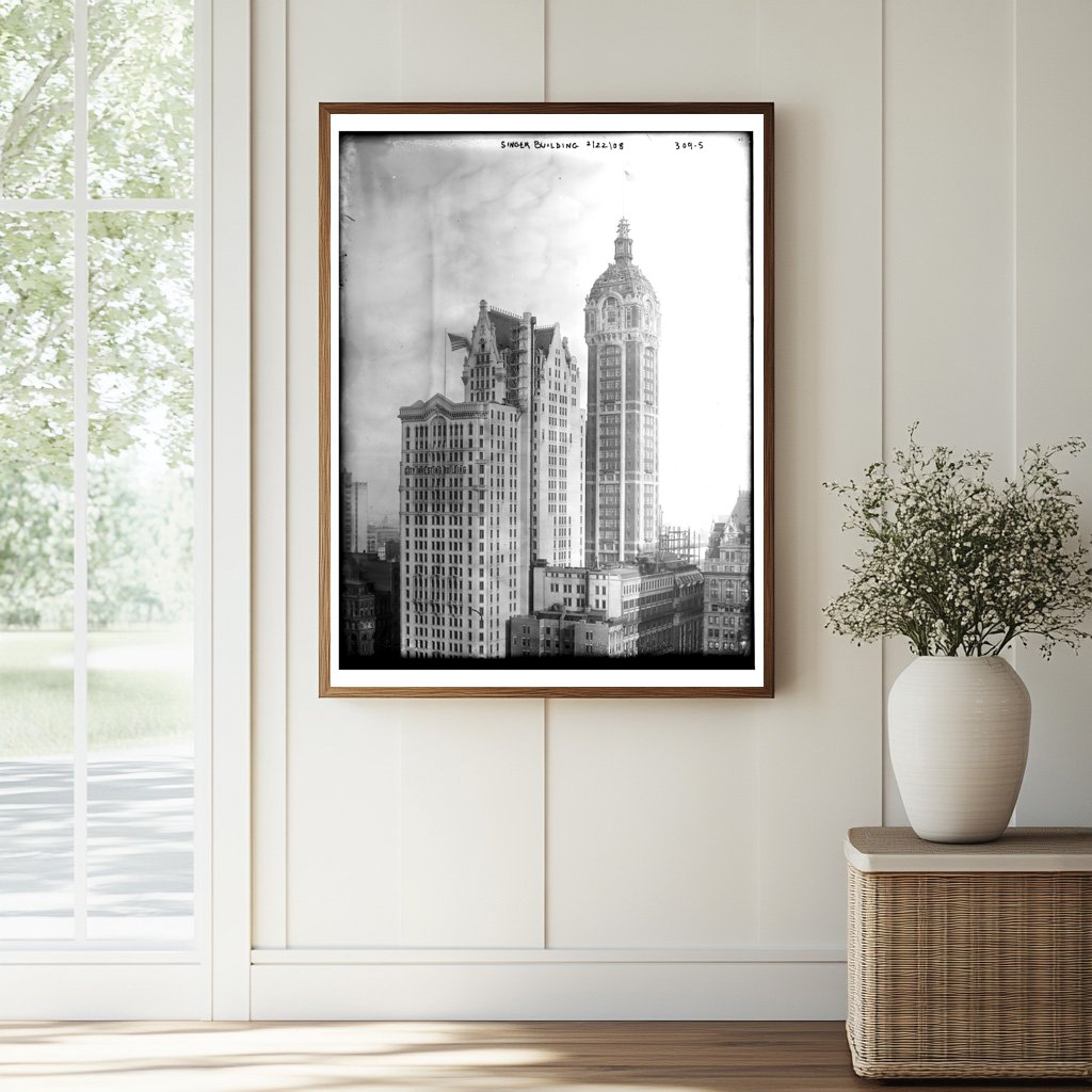 Majestic Singer Building: Iconic 1908 Skyscraper