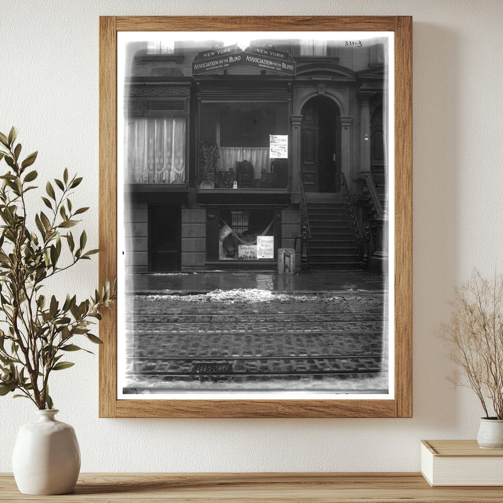 Historic 1906 NY Building for the Blinds Advocacy