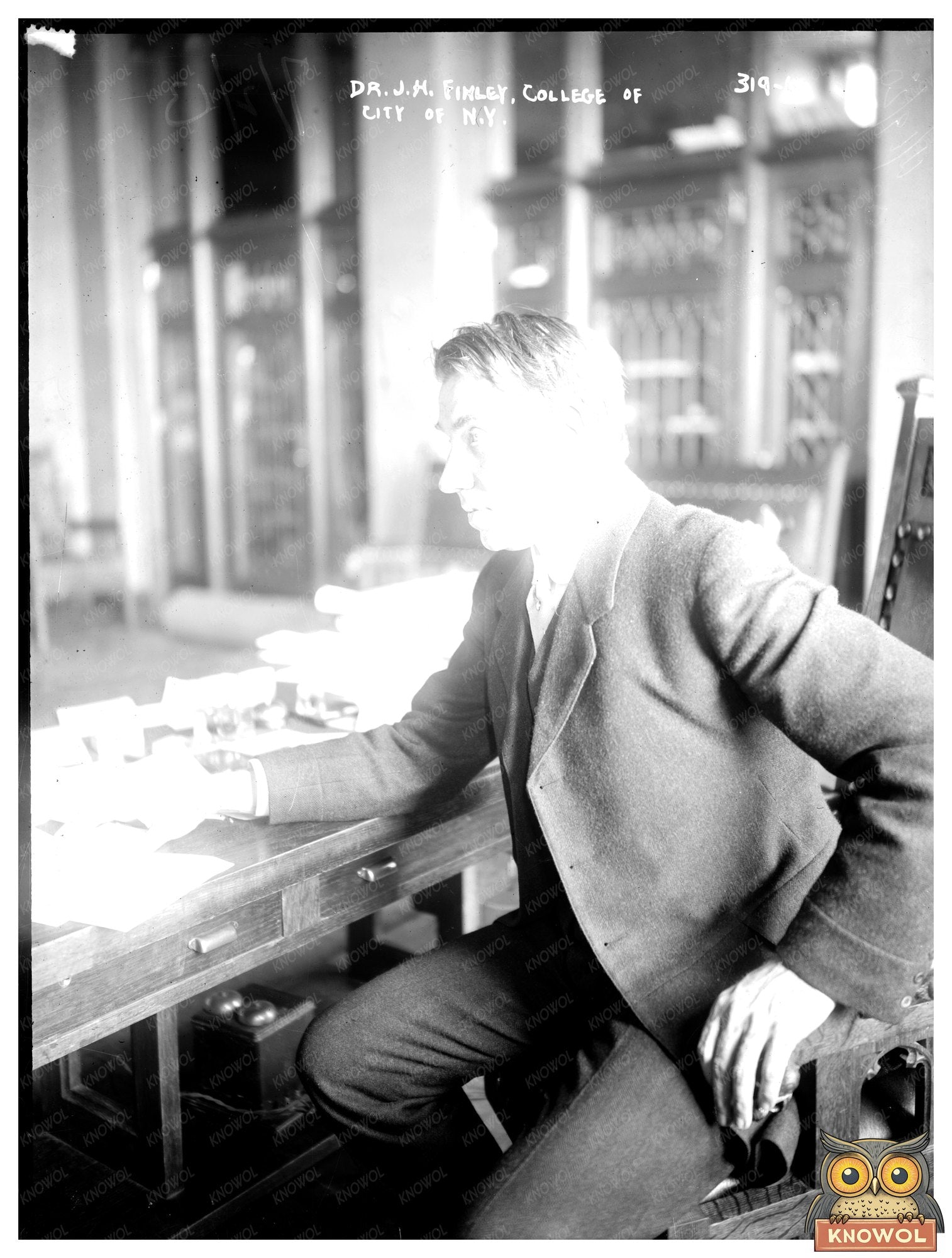 Historic Portrait of a City College Pioneer