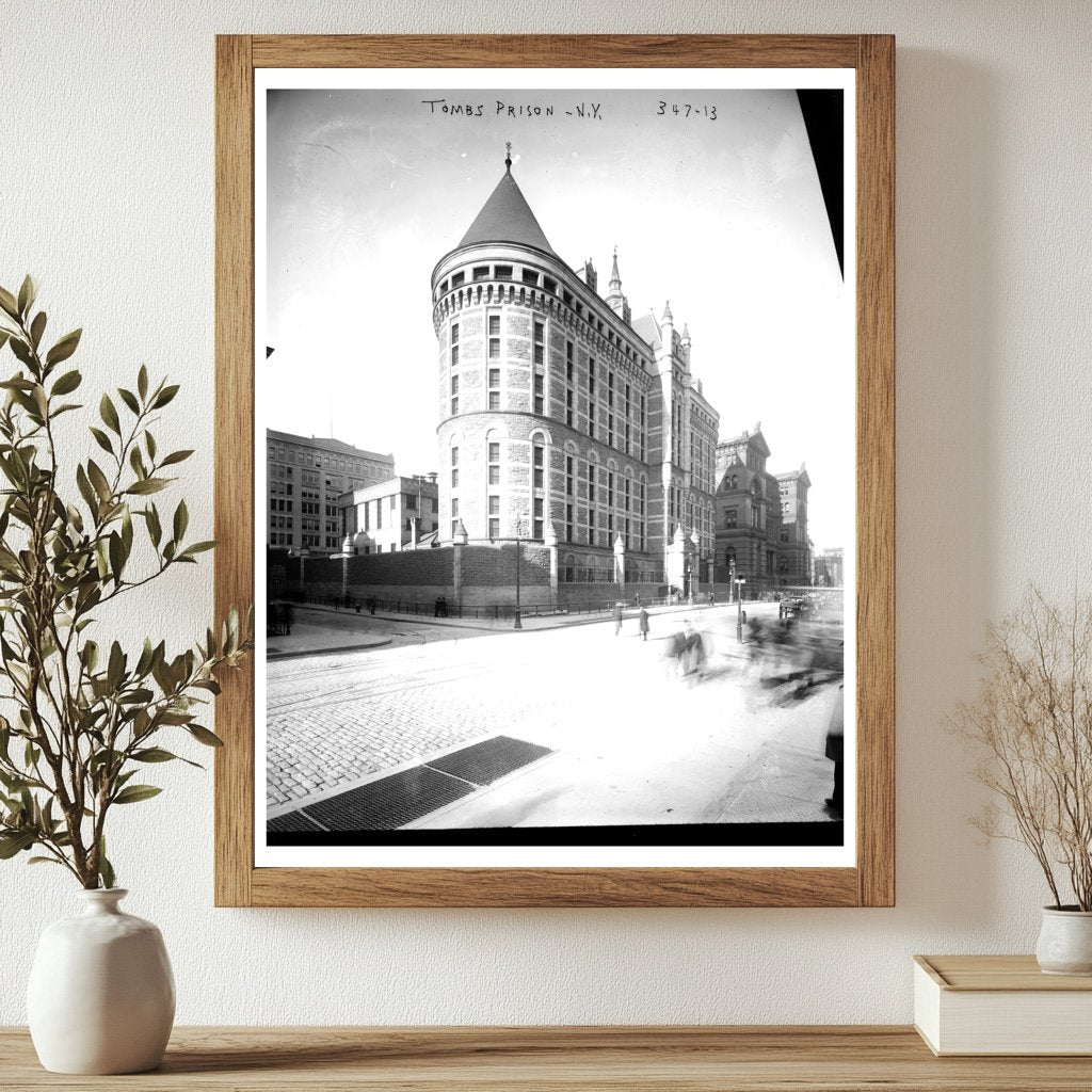 Gothic Architecture of New Yorks Iconic Tombs Prison