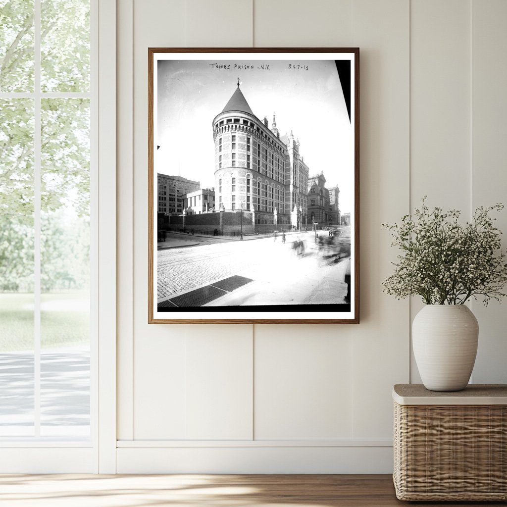 Gothic Architecture of New Yorks Iconic Tombs Prison