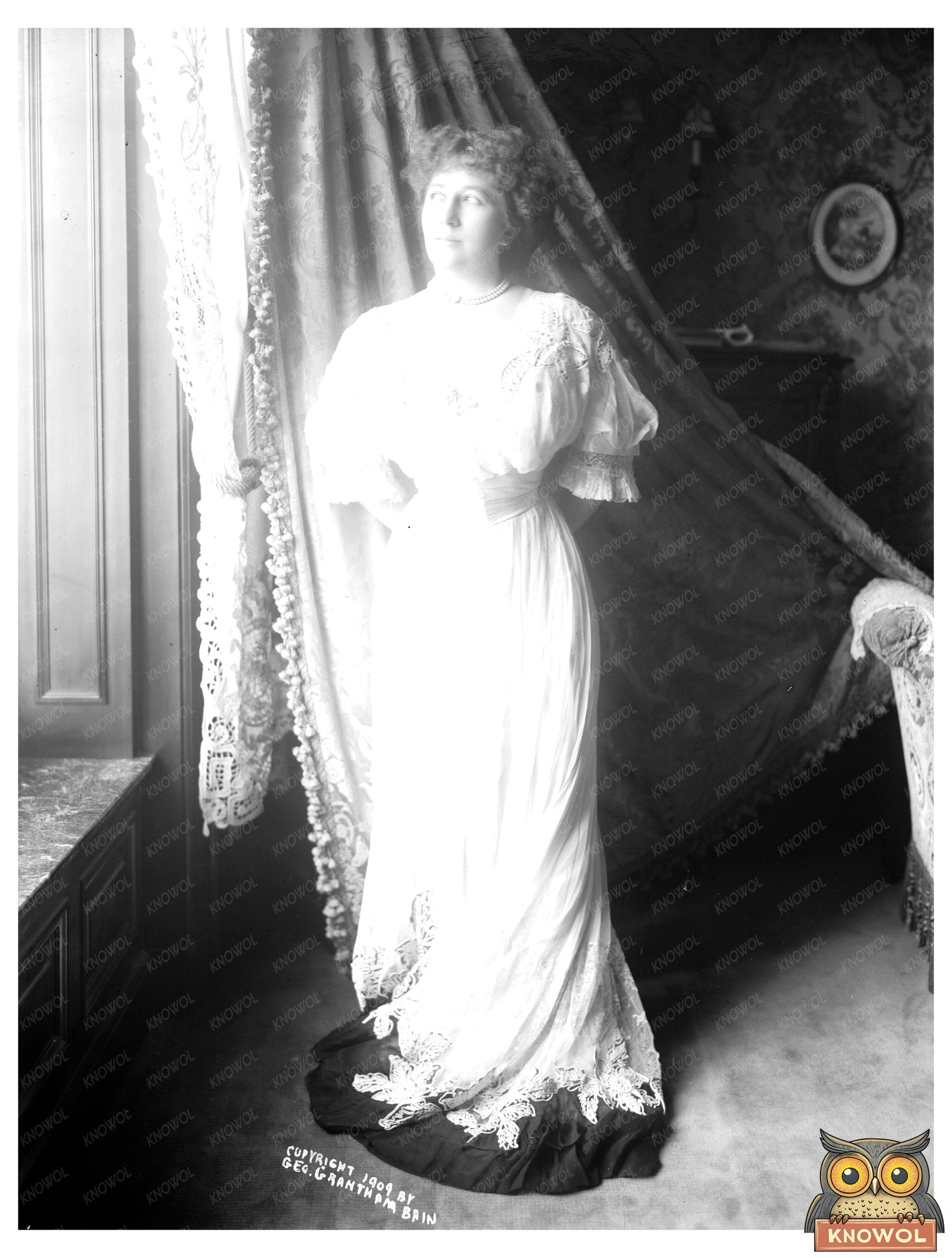 1909 Portrait of a Celebrated Opera Star