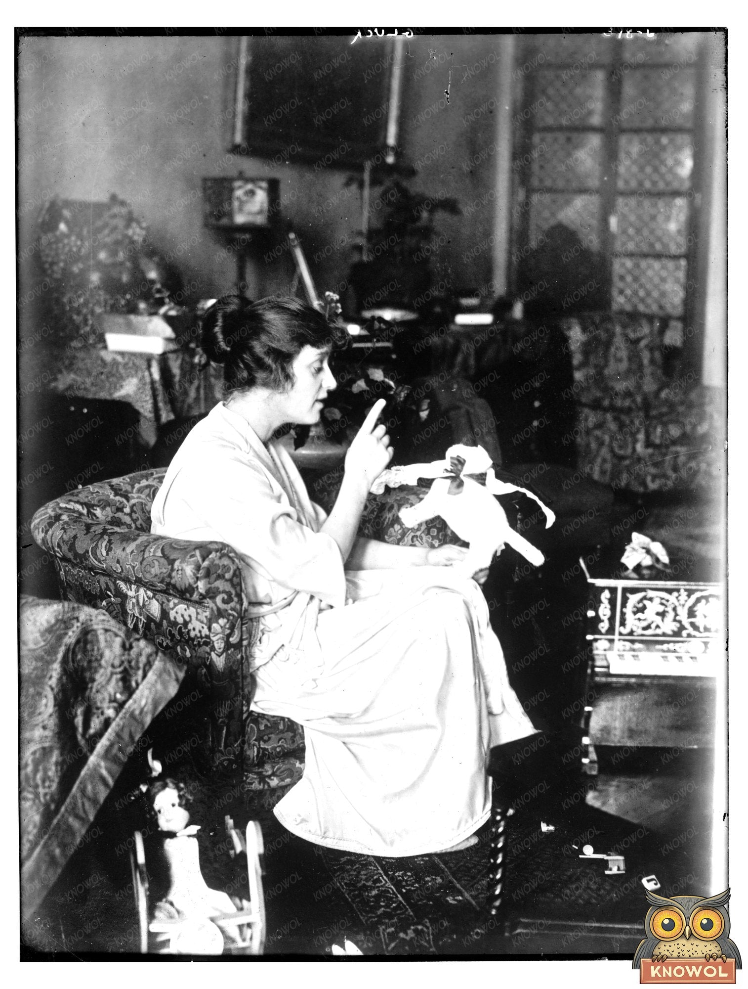 Avant-Garde Portrait of an Early 20th Century Artist