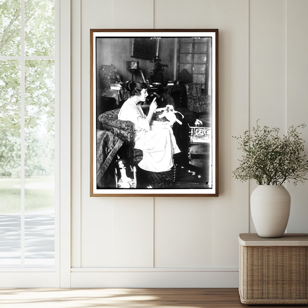 Avant-Garde Portrait of an Early 20th Century Artist