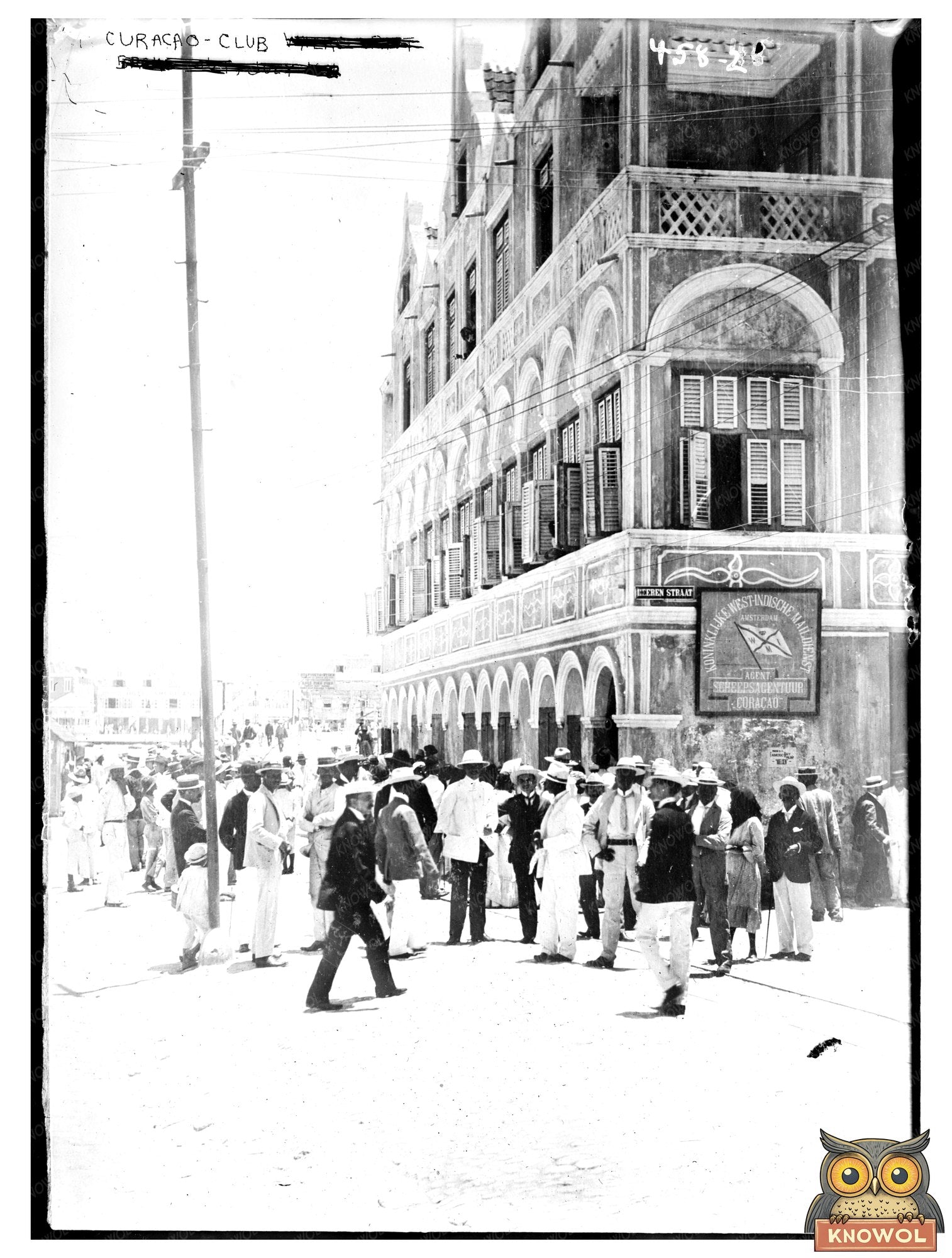 Historic Curacao Club Gathering, NYC - June 1908
