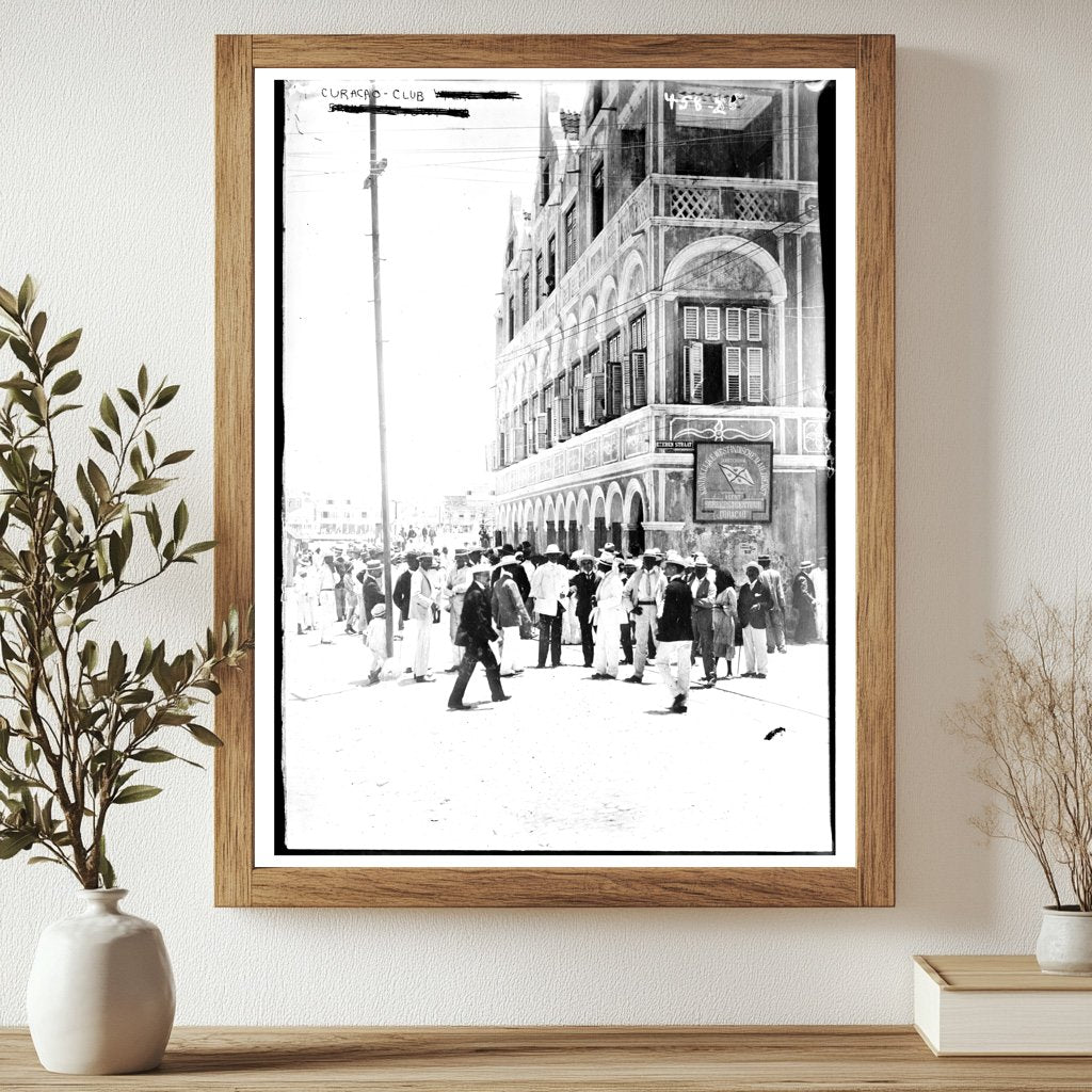 Historic Curacao Club Gathering, NYC - June 1908