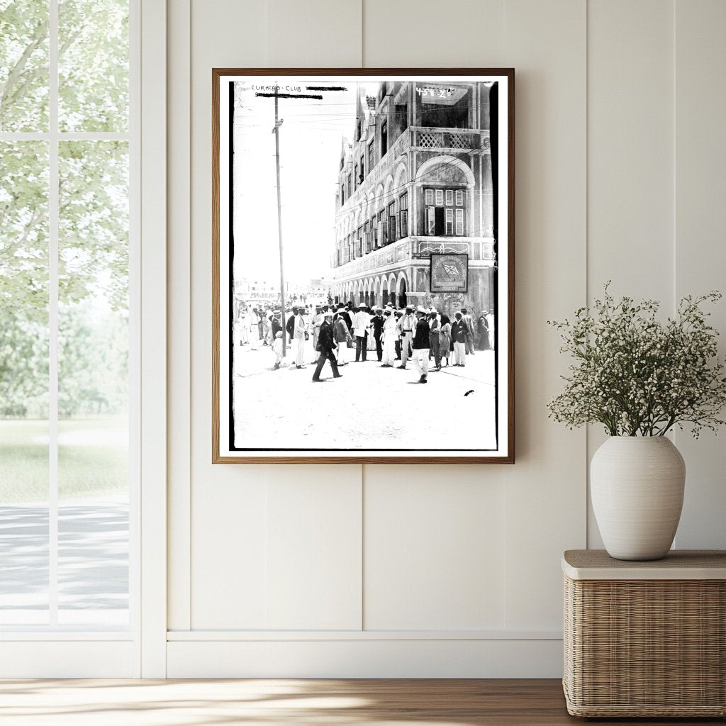 Historic Curacao Club Gathering, NYC - June 1908