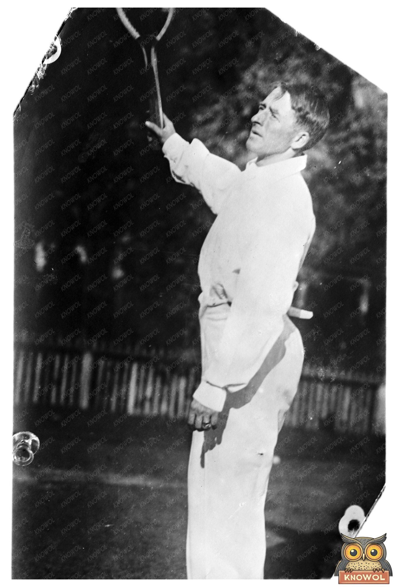 Maj. J.G. Ritchie: 1908 Olympic Tennis Champion Portrait