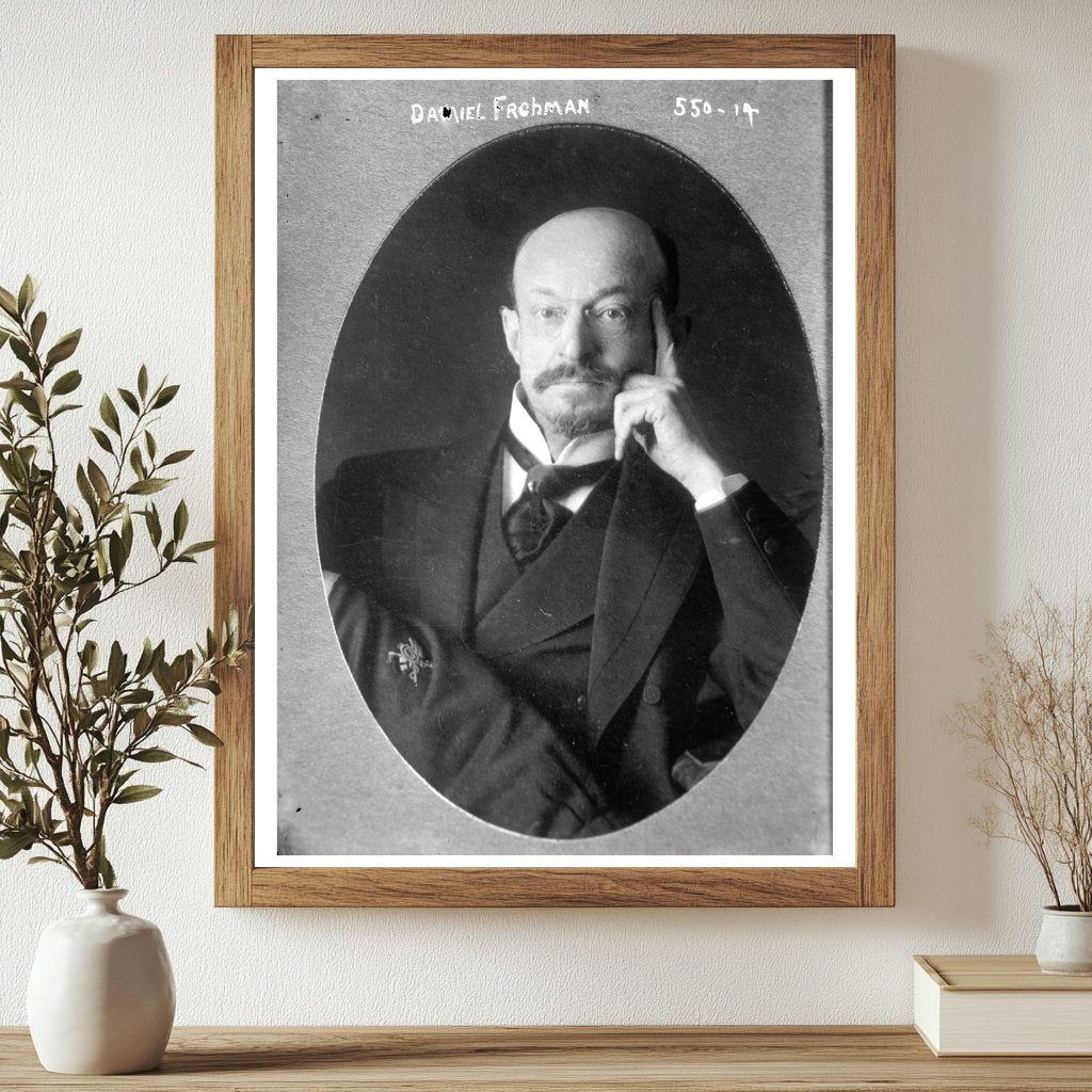 1907 Portrait of a Pioneer American Theater Producer