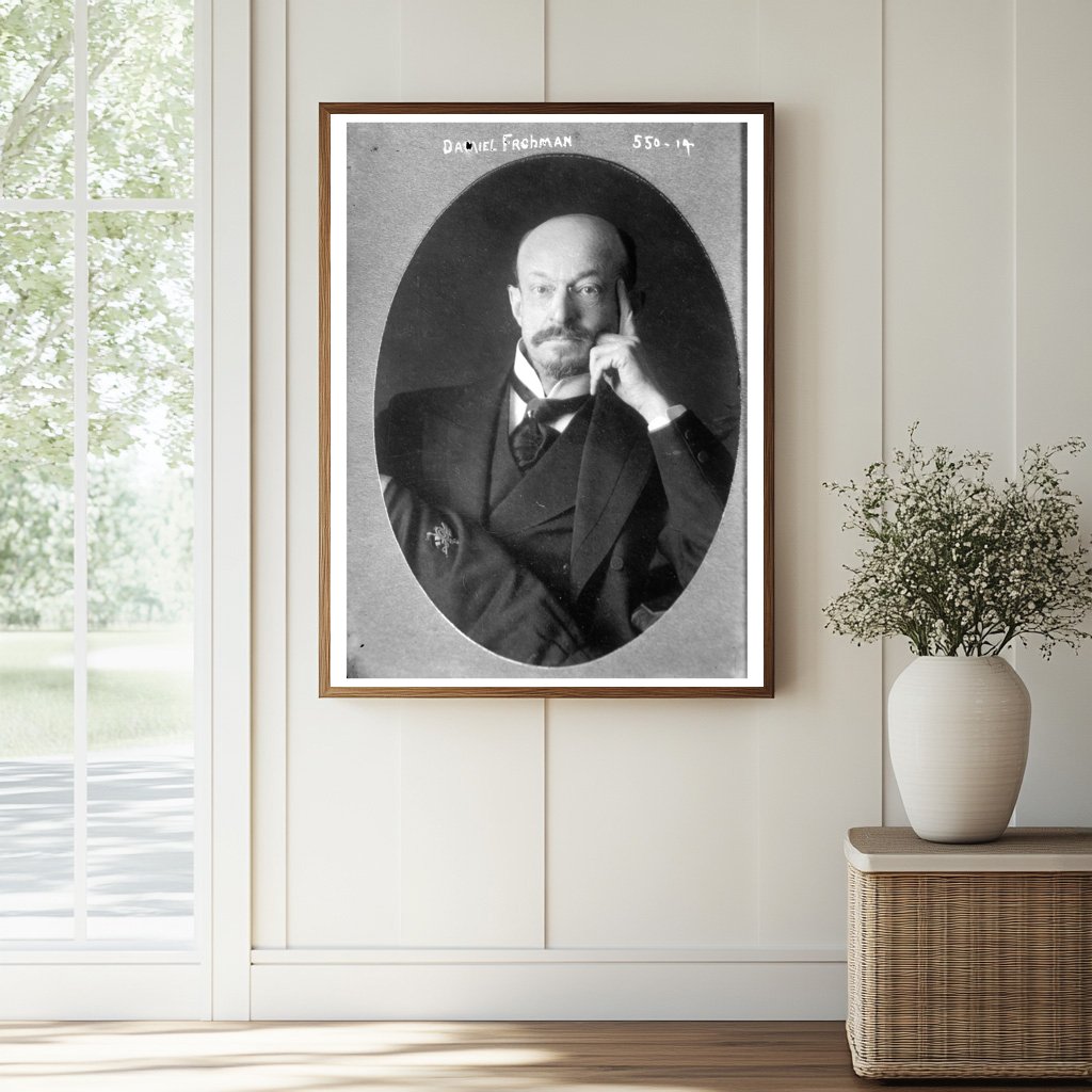 1907 Portrait of a Pioneer American Theater Producer