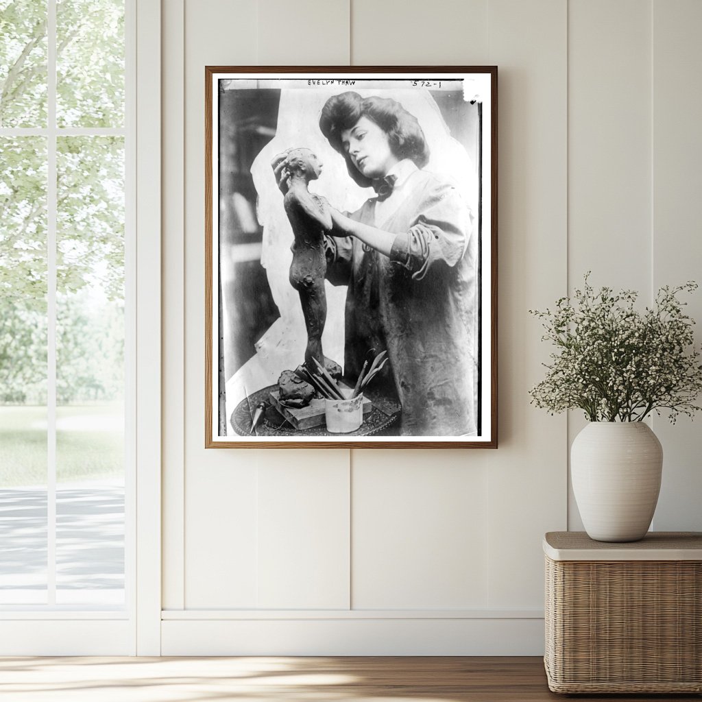 Elegant Society Belle of Early 20th-Century NYC