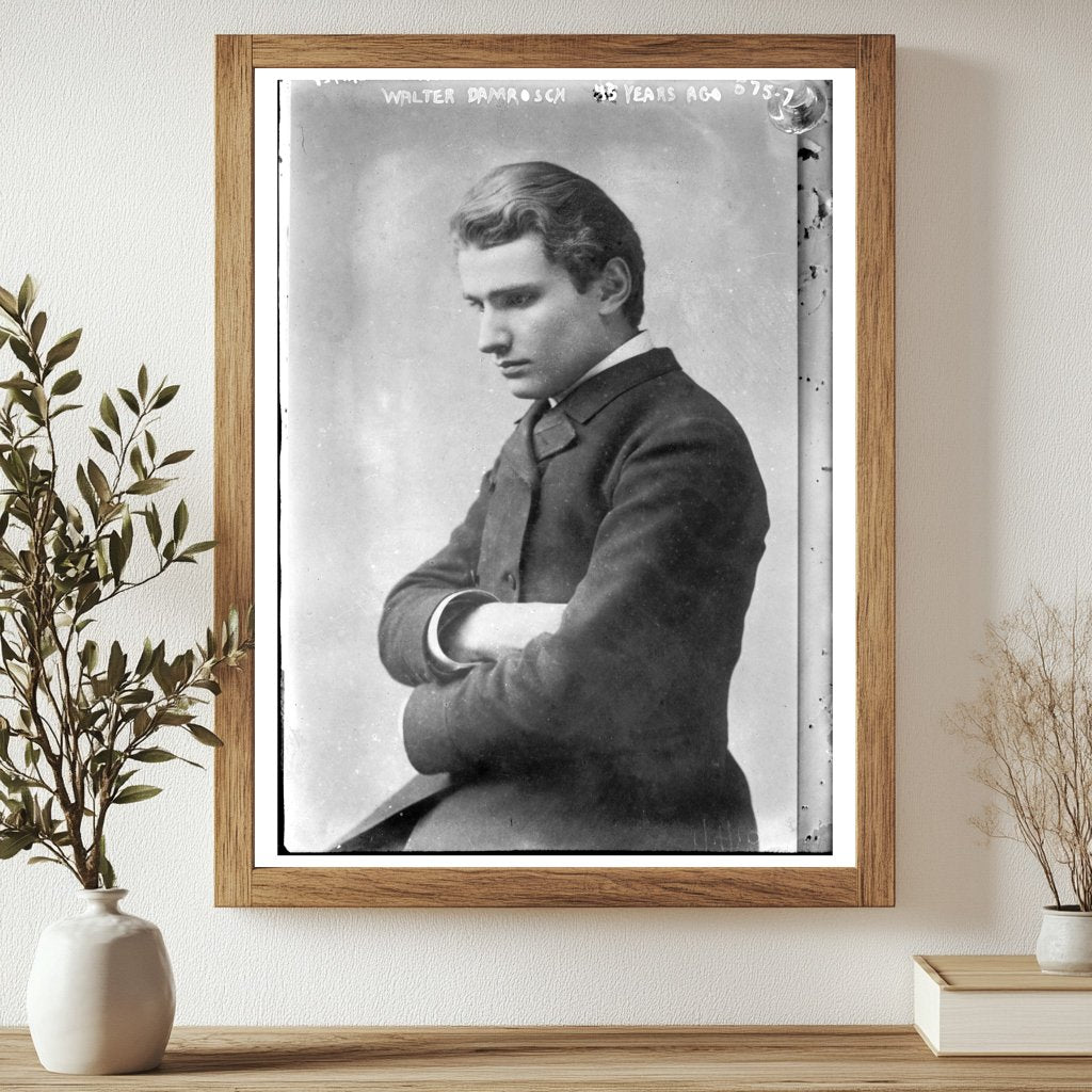 Iconic Conductor: A Glimpse into Early 20th Century Music