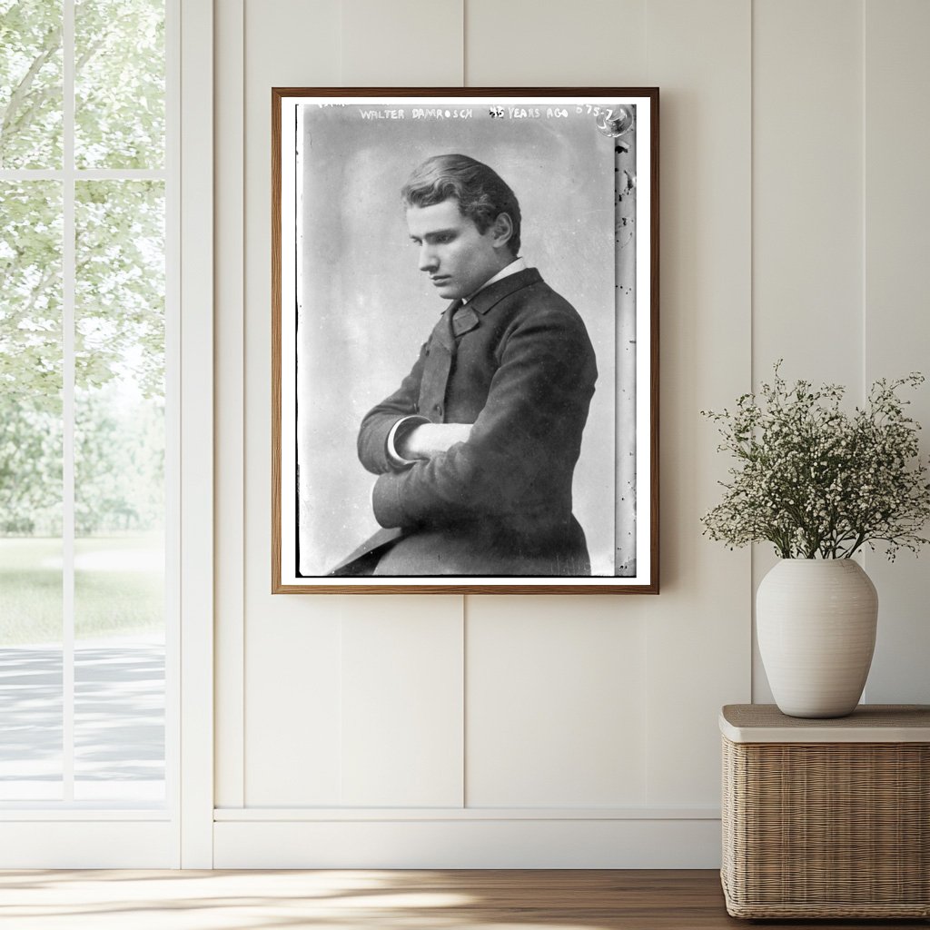 Iconic Conductor: A Glimpse into Early 20th Century Music