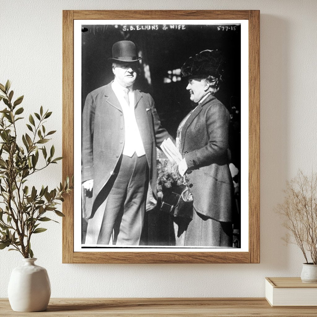 Elegant Portrait of a Senator and His Wife