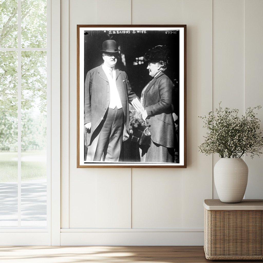 Elegant Portrait of a Senator and His Wife