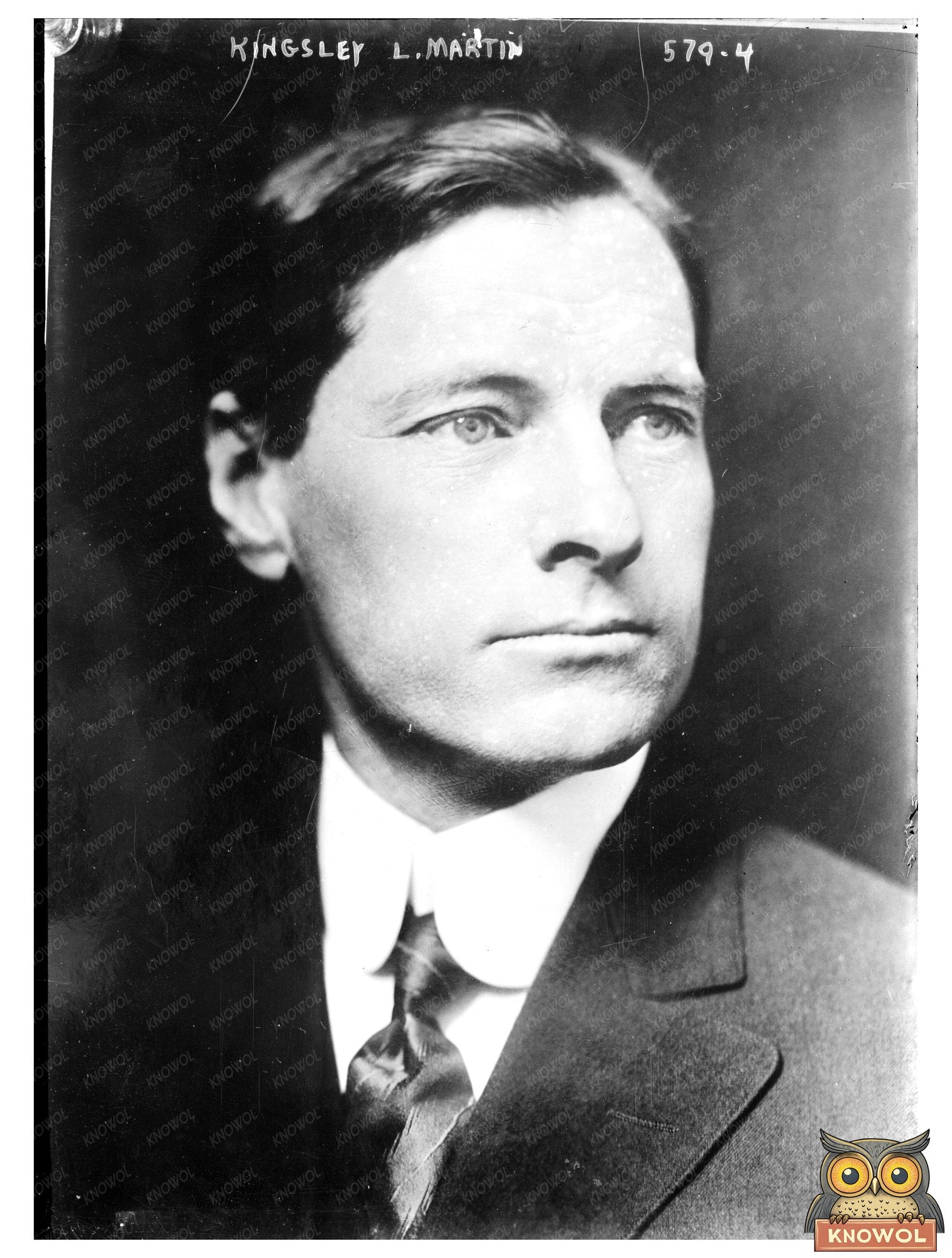 Early 20th Century Journalism Advocate Portrait
