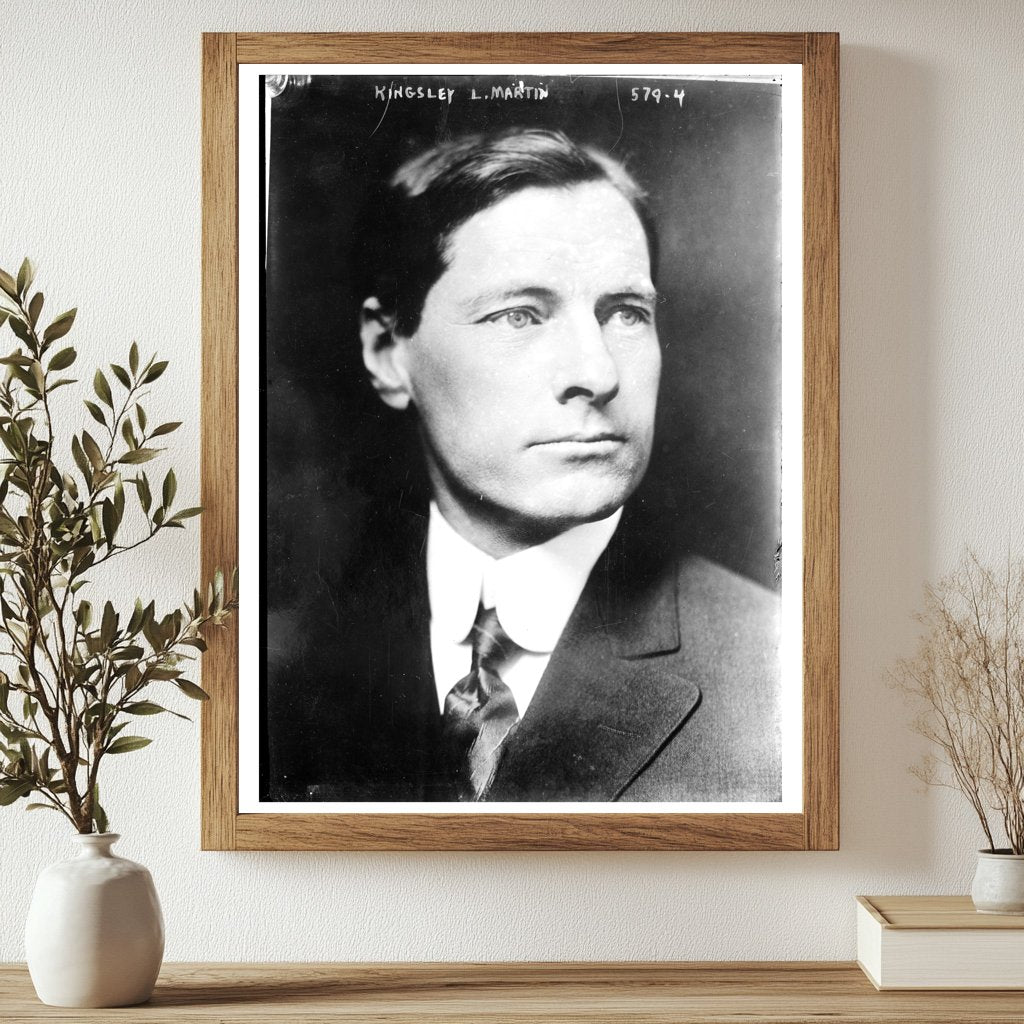 Early 20th Century Journalism Advocate Portrait