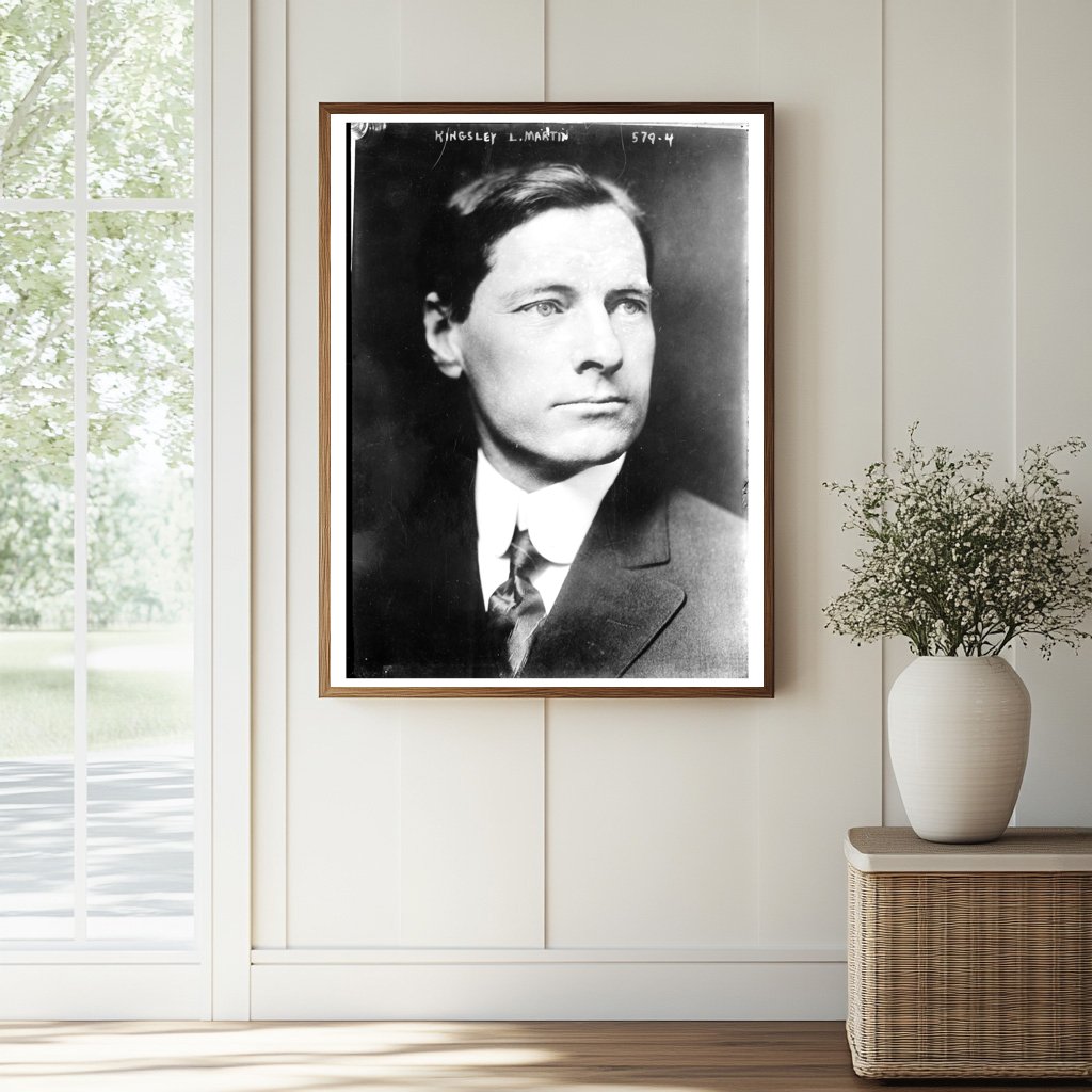 Early 20th Century Journalism Advocate Portrait