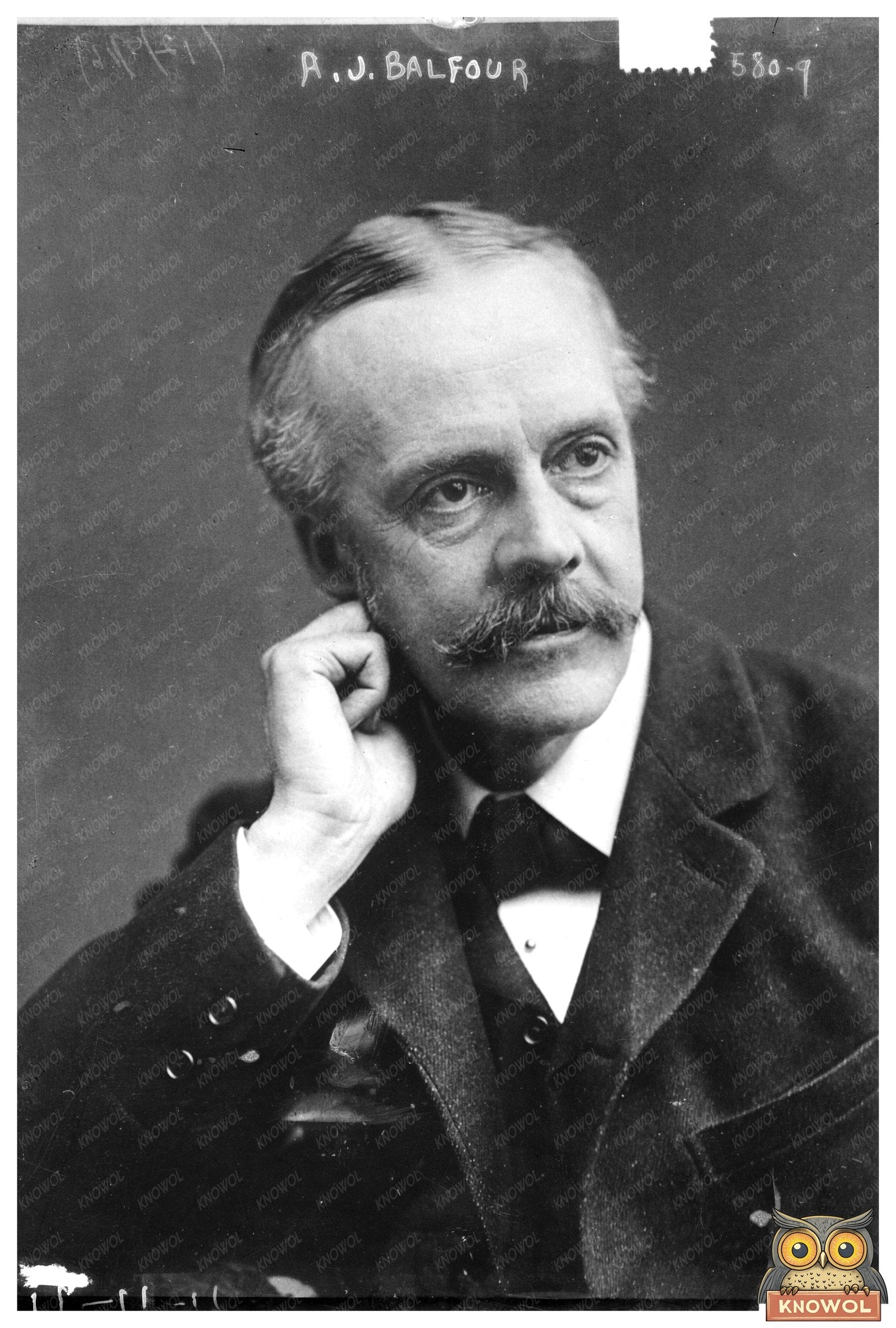 Portrait of A.J. Balfour: British Prime Minister 1902-05