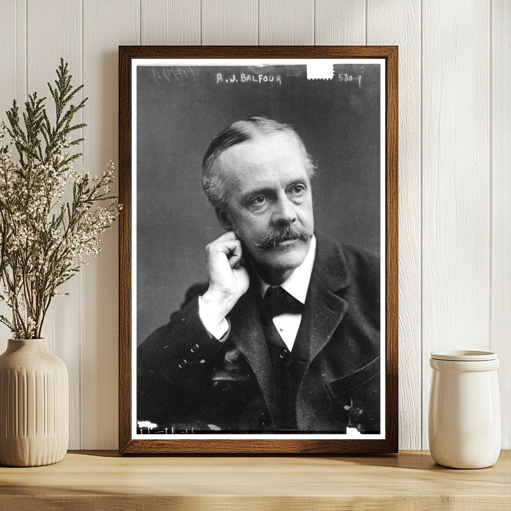 Portrait of A.J. Balfour: British Prime Minister 1902-05