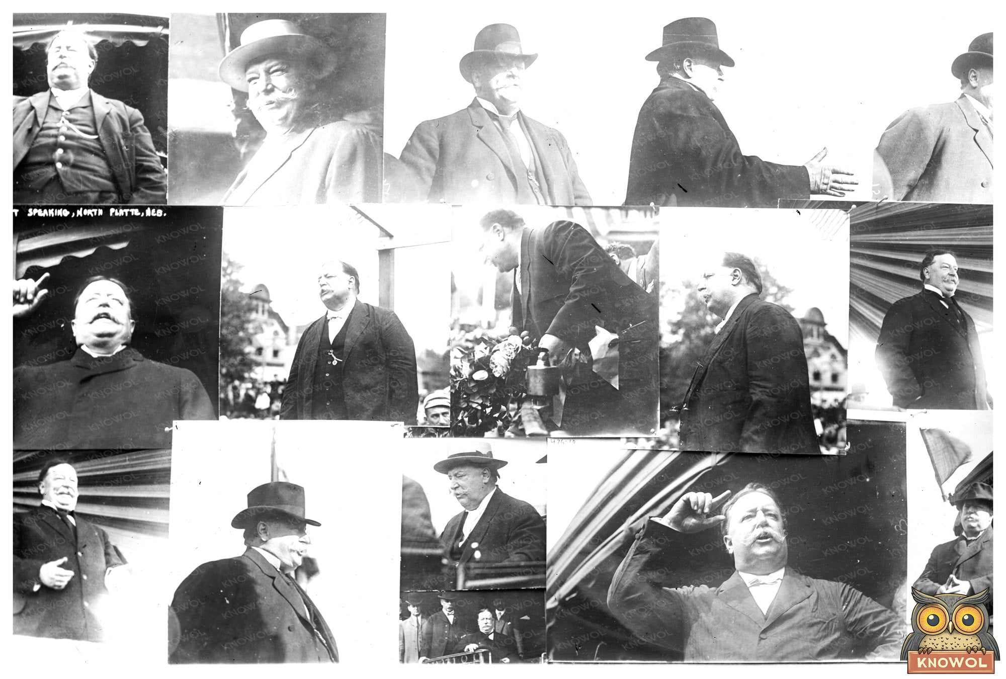 1908 Taft’s Presidential Campaign Trail Moments