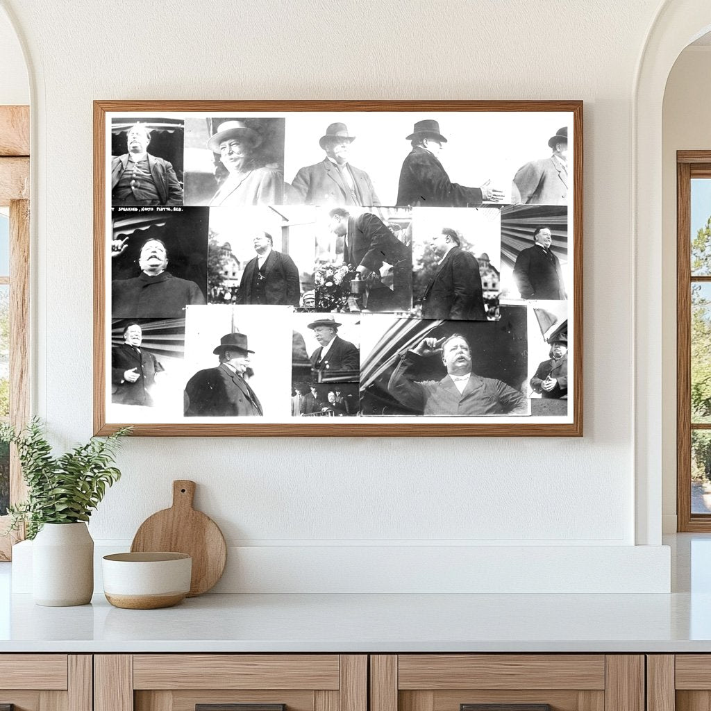 1908 Taft’s Presidential Campaign Trail Moments