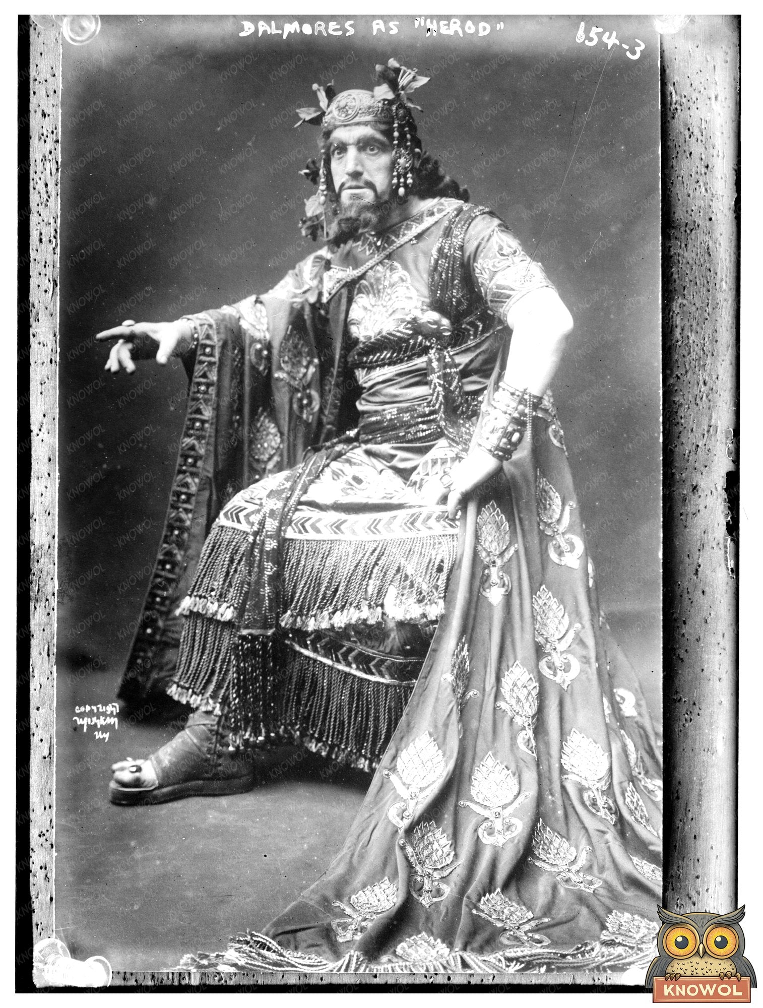 Early 20th Century Theatrical Drama: Dalmores as Herod