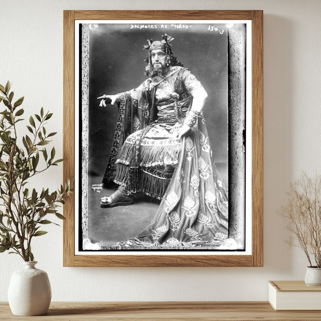 Early 20th Century Theatrical Drama: Dalmores as Herod