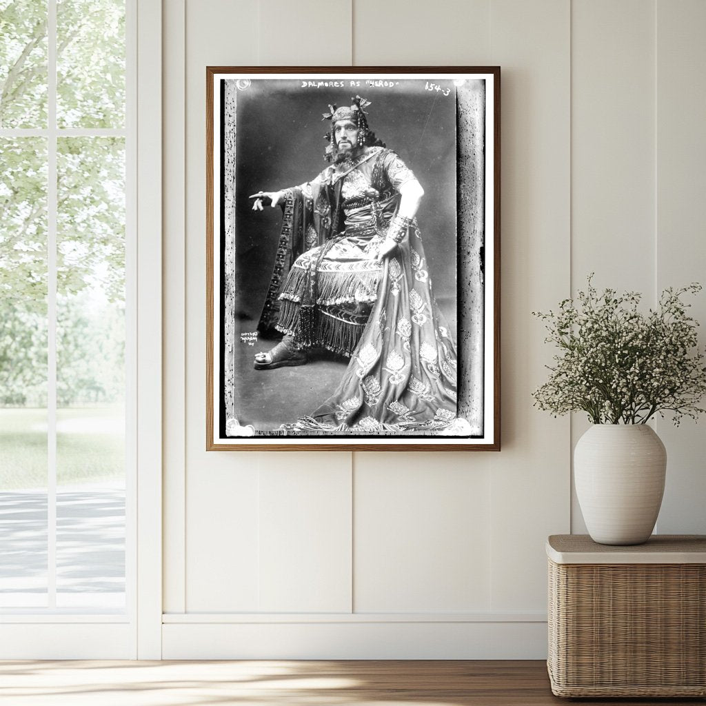 Early 20th Century Theatrical Drama: Dalmores as Herod