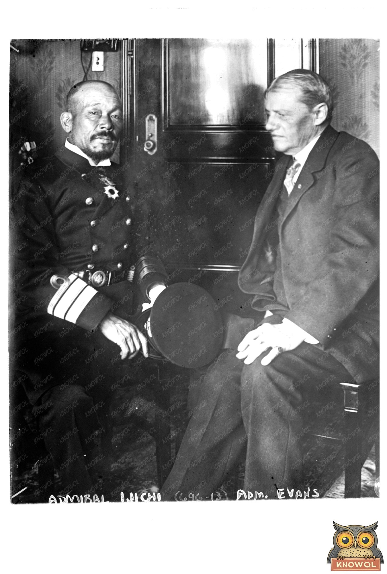 Historic Meeting: Admirals Ijichi & Evans Unite