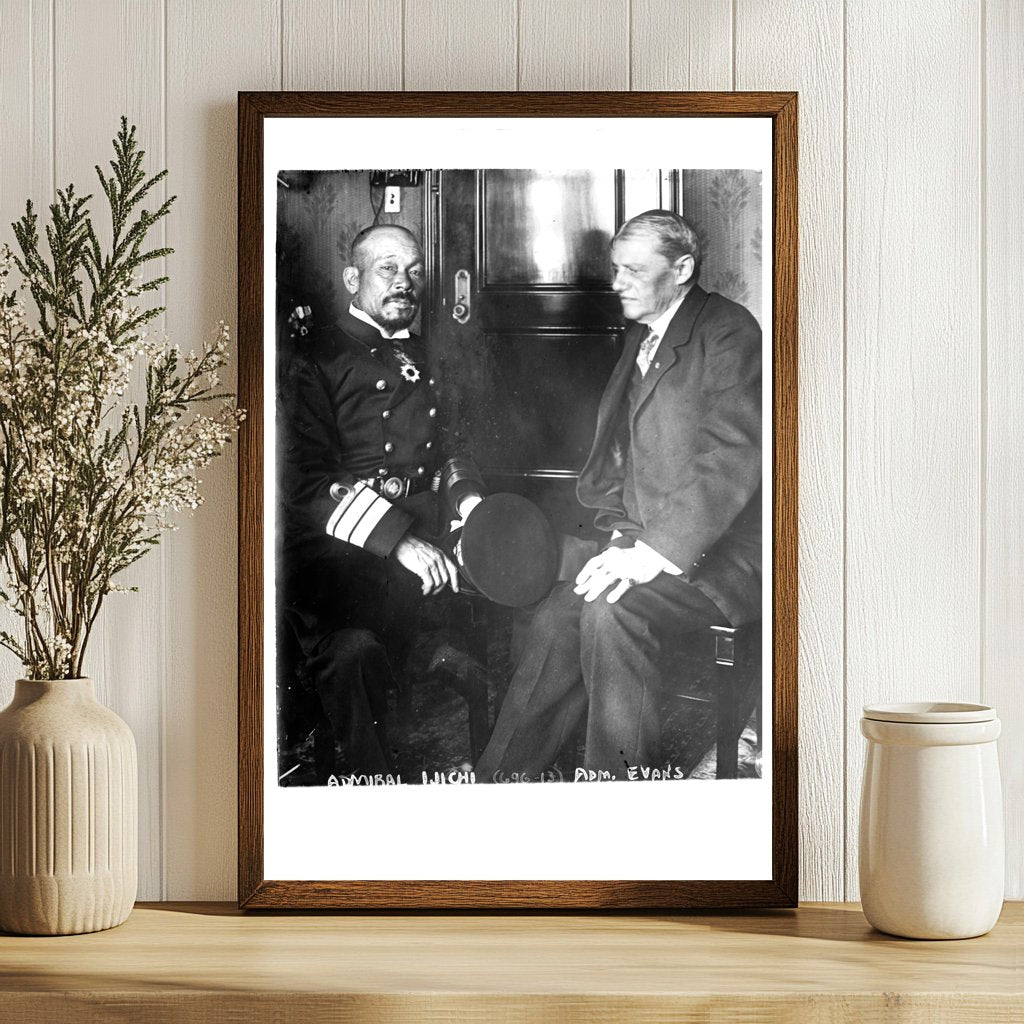 Historic Meeting: Admirals Ijichi & Evans Unite
