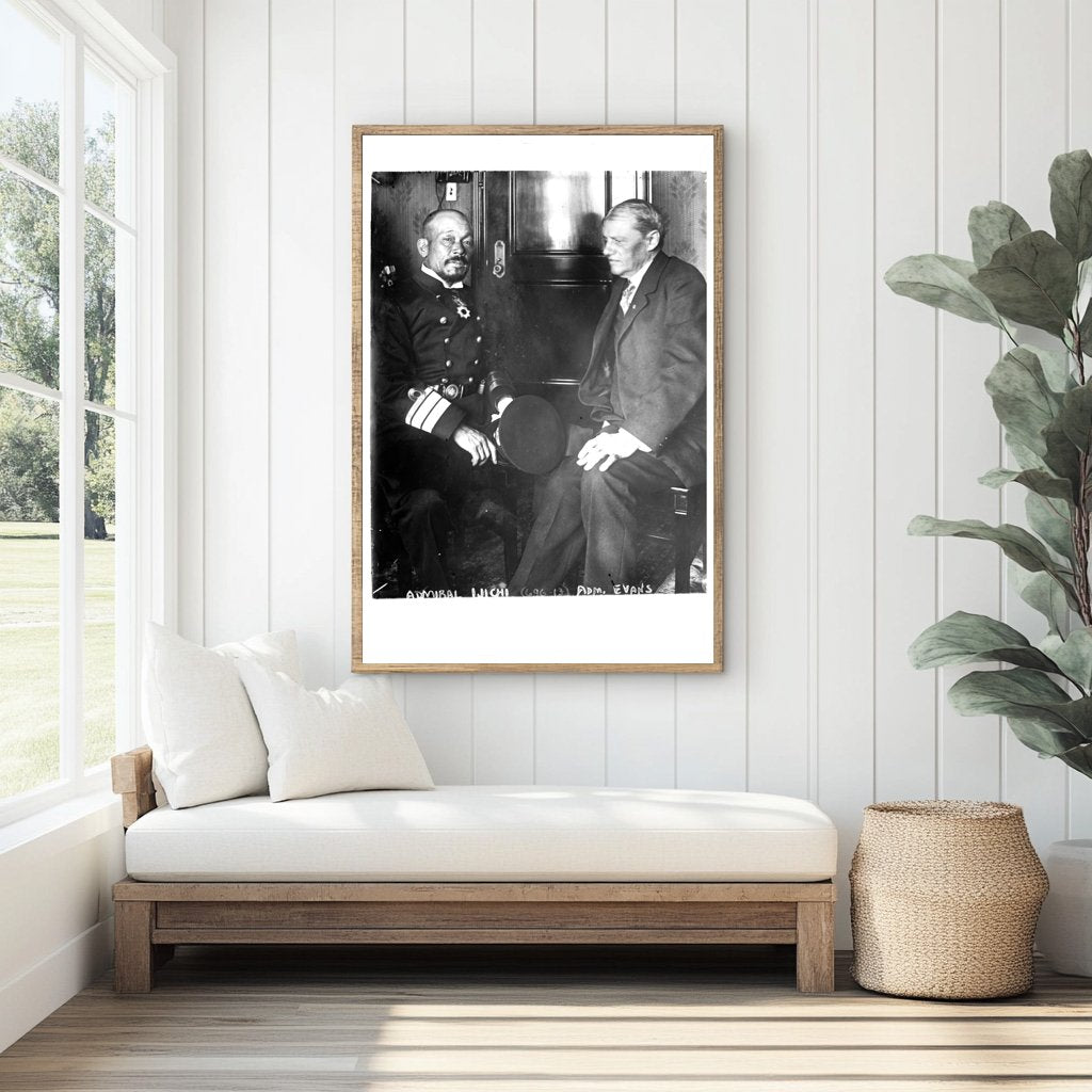 Historic Meeting: Admirals Ijichi & Evans Unite