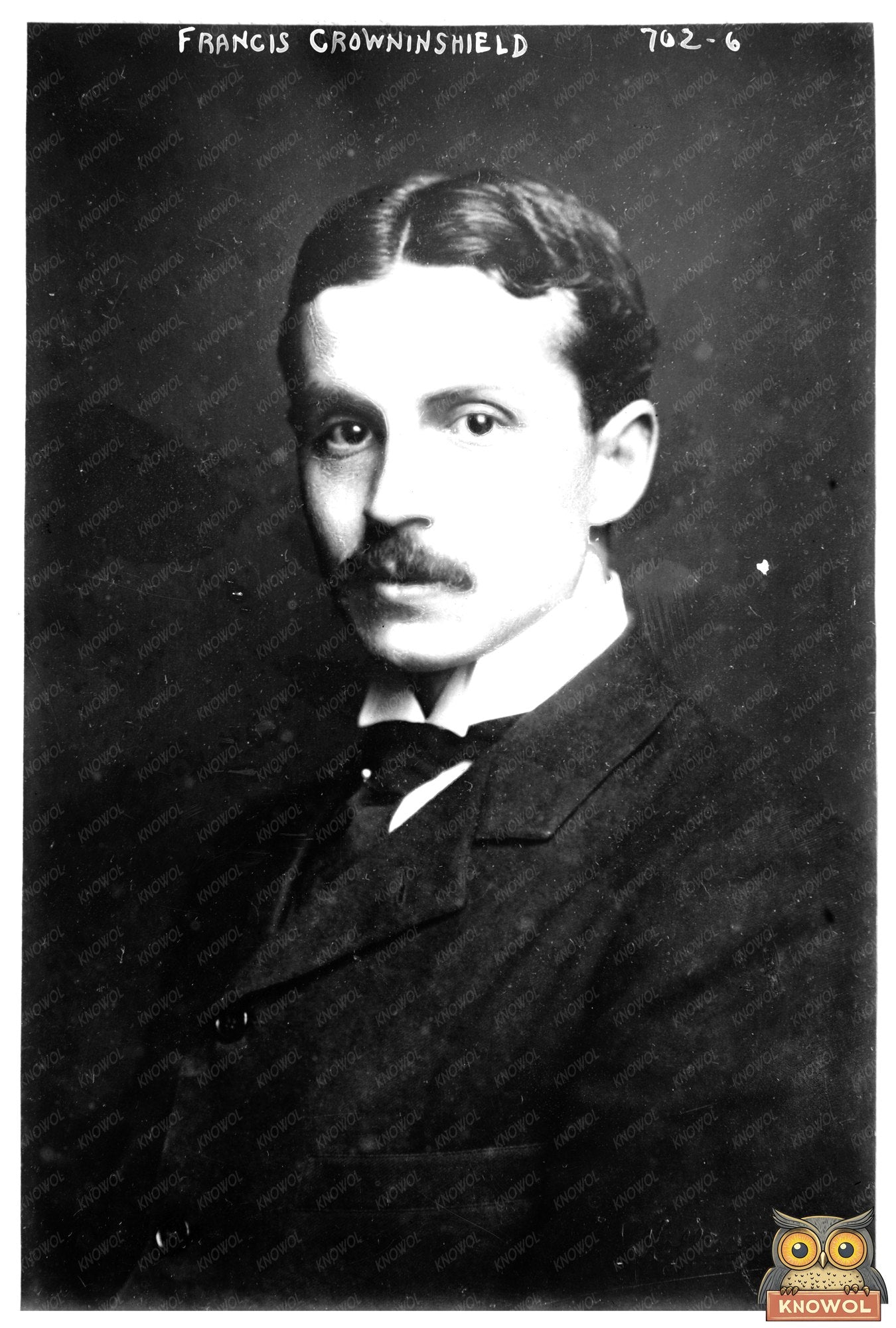 Elegant Portrait of Prominent Bostonian Francis Crowninshiel