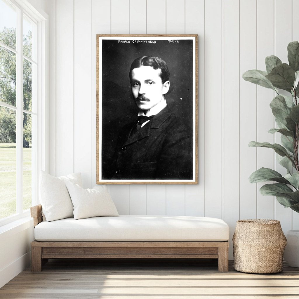 Elegant Portrait of Prominent Bostonian Francis Crowninshiel