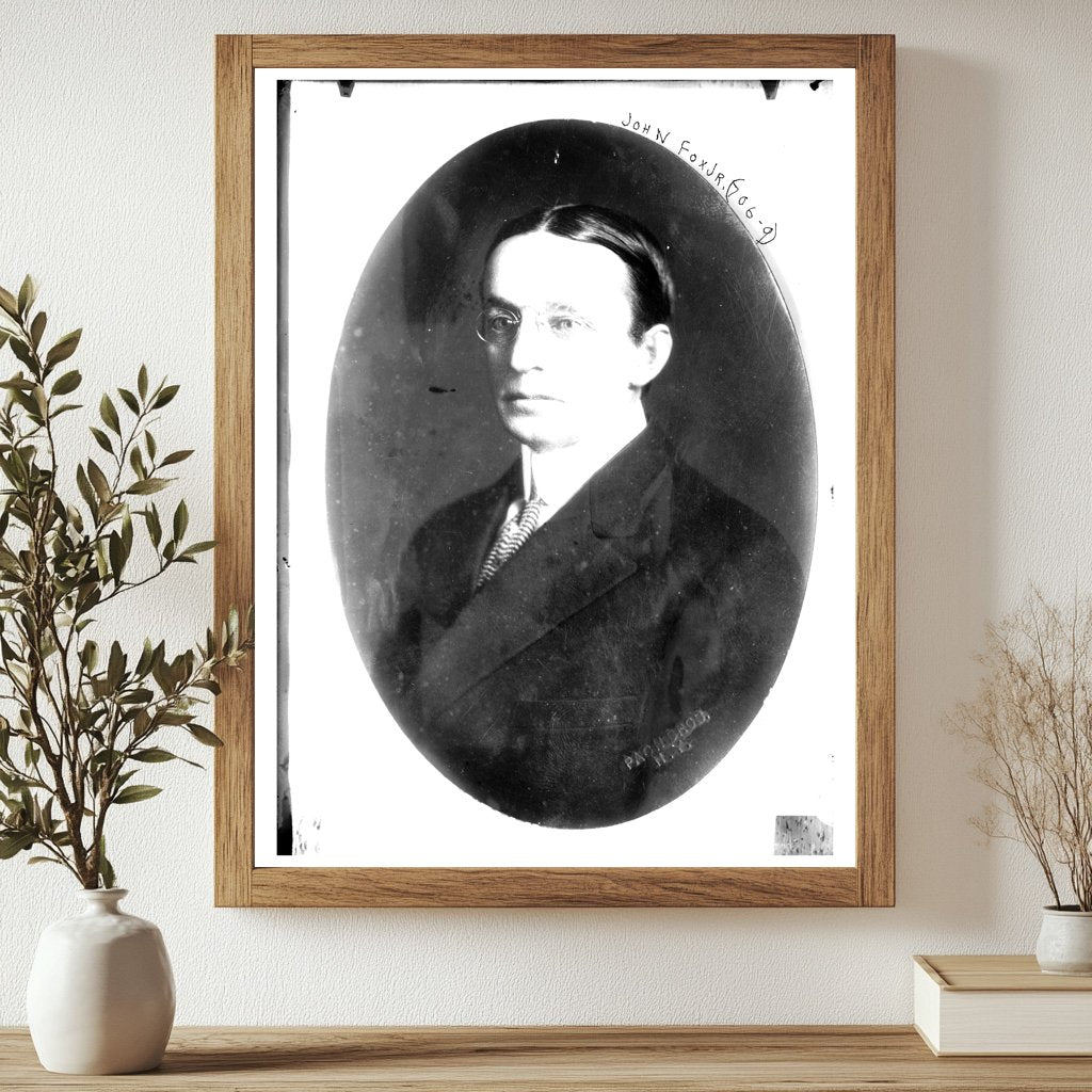 Cameo Portrait of Renowned Appalachian Author