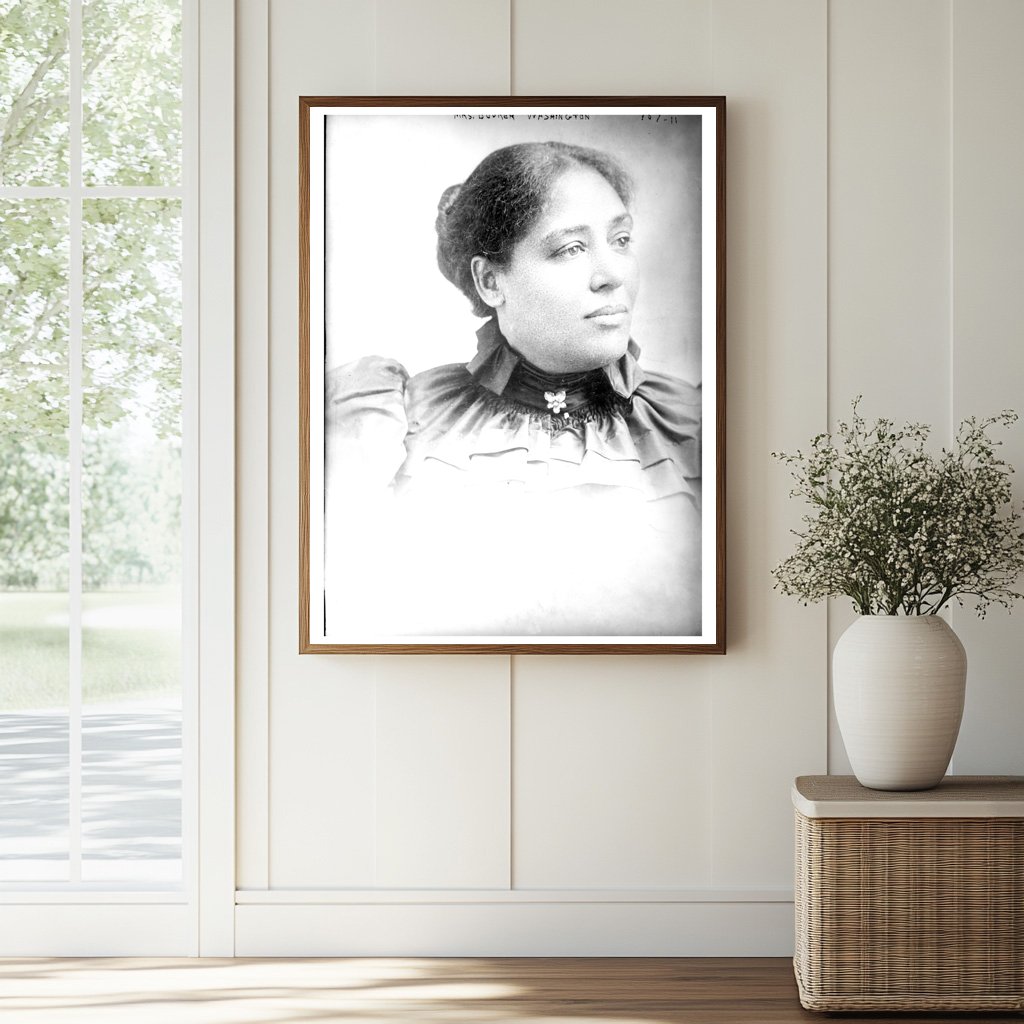 Portrait of Mrs. Booker T. Washington: A Trailblazer