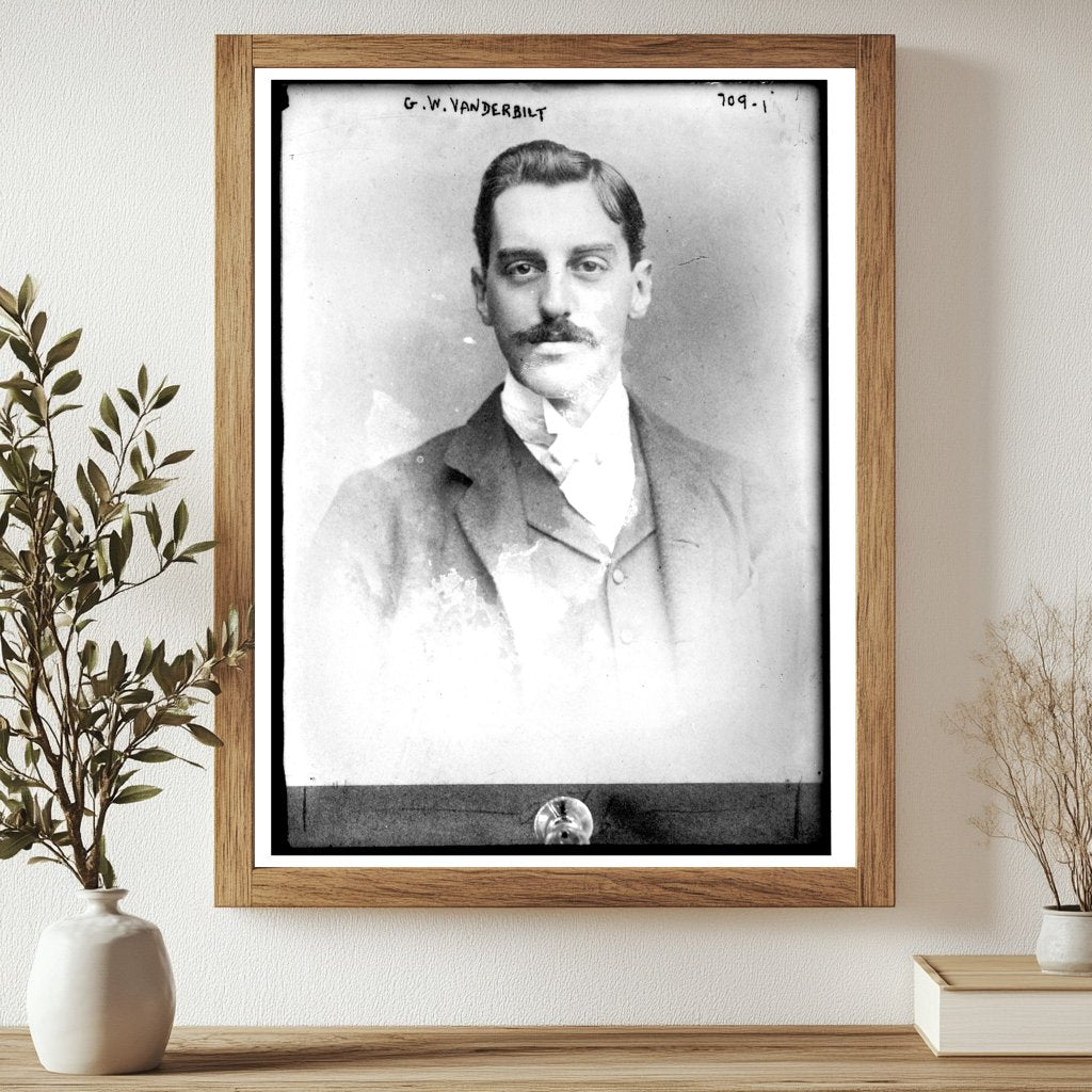 Timeless Portrait of G.W. Vanderbilt, Biltmore Visionary