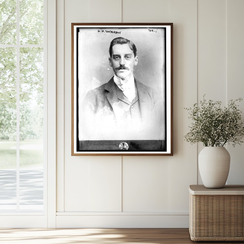 Timeless Portrait of G.W. Vanderbilt, Biltmore Visionary