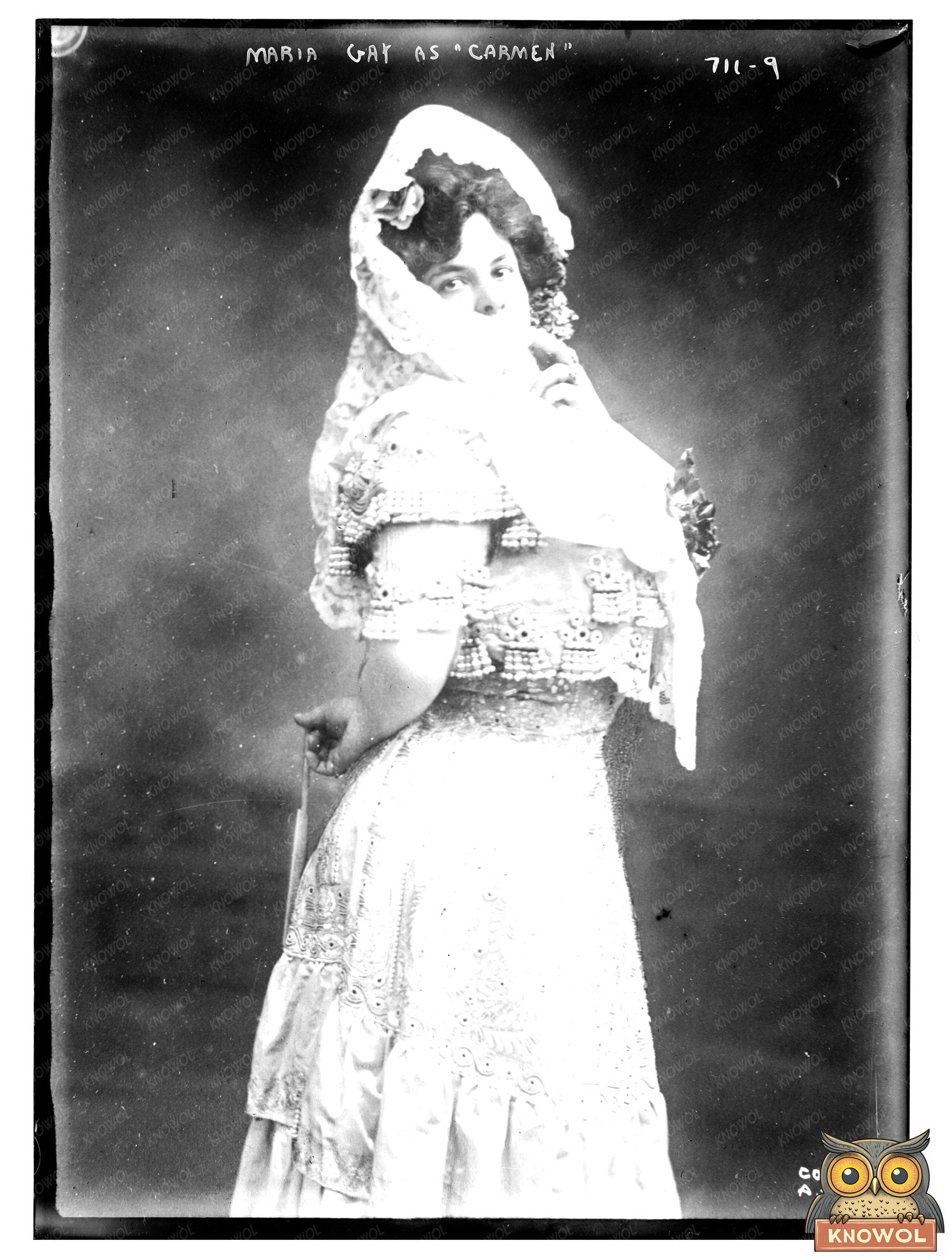 Maria Gay Transforms into Carmen: A Dramatic Portrait