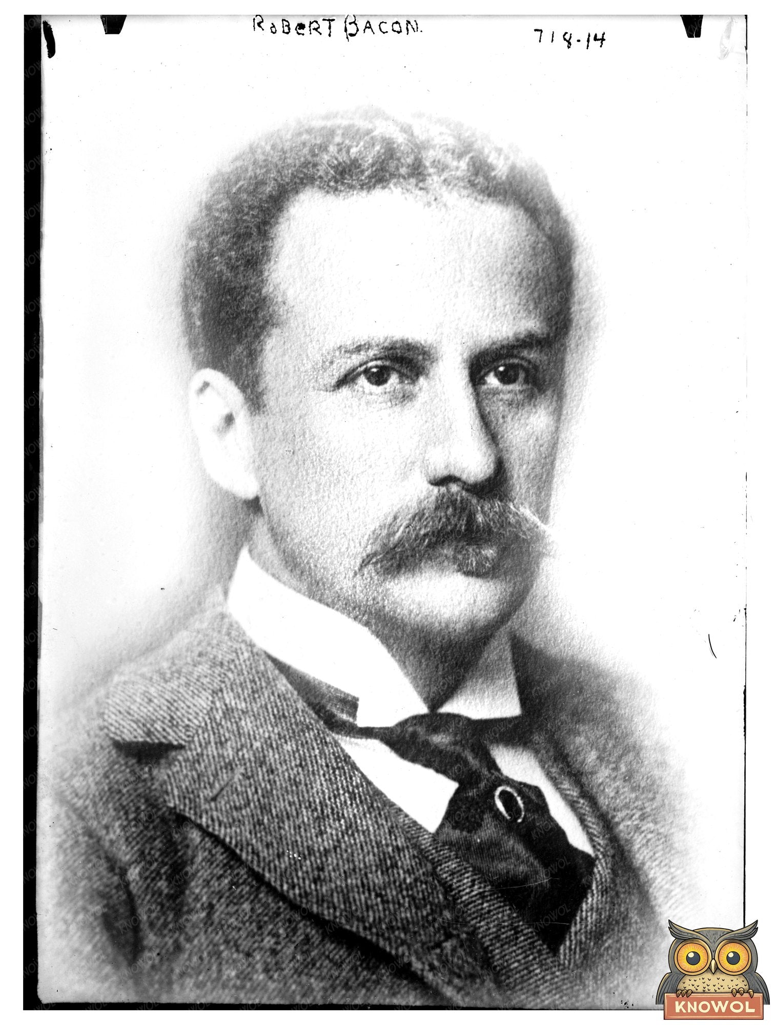 Historic Glimpse of U.S. Congressman Robert Low Bacon